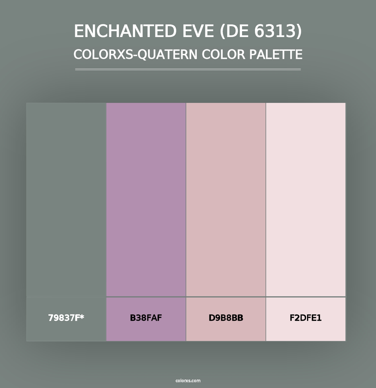 Enchanted Eve (DE 6313) - Colorxs Quad Palette