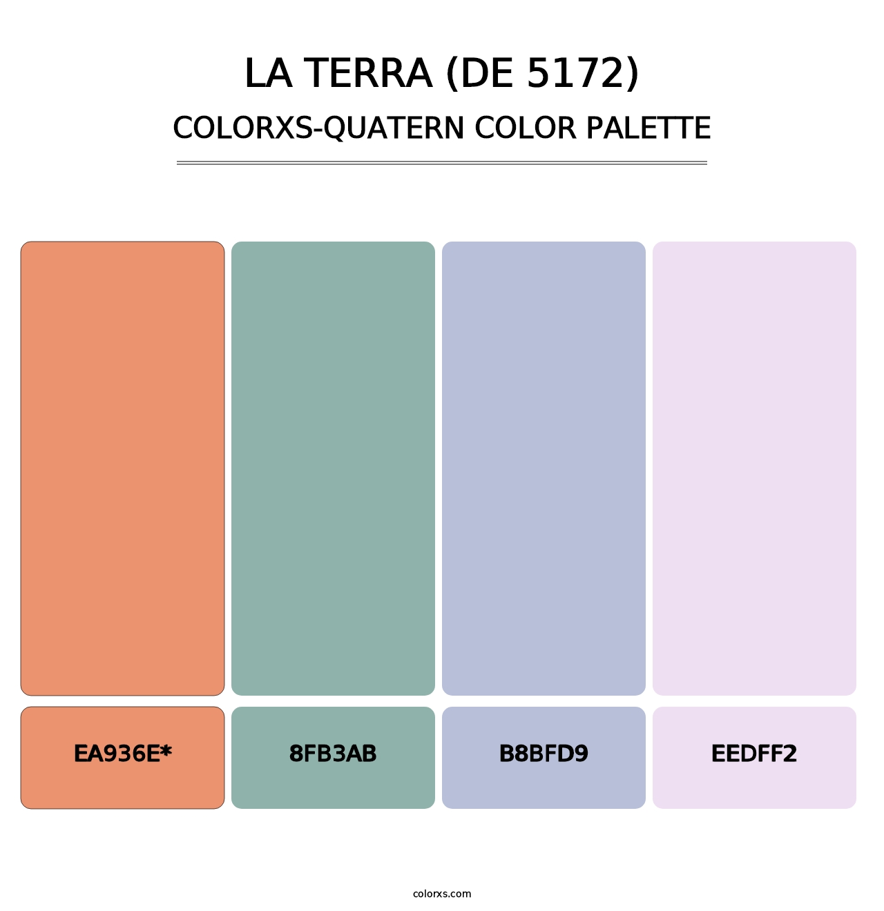 La Terra (DE 5172) - Colorxs Quad Palette