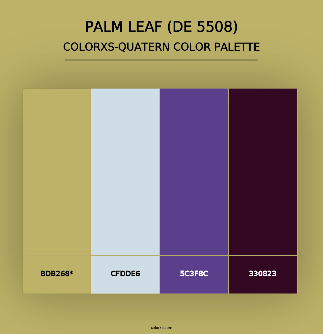 Palm Leaf (DE 5508) - Colorxs Quad Palette