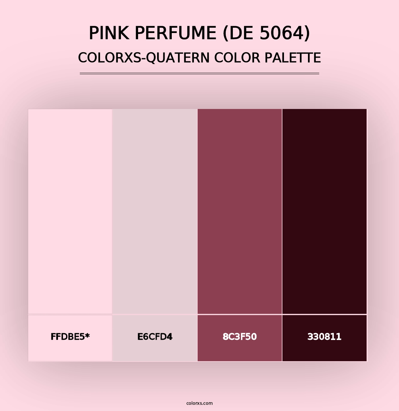 Pink Perfume (DE 5064) - Colorxs Quad Palette