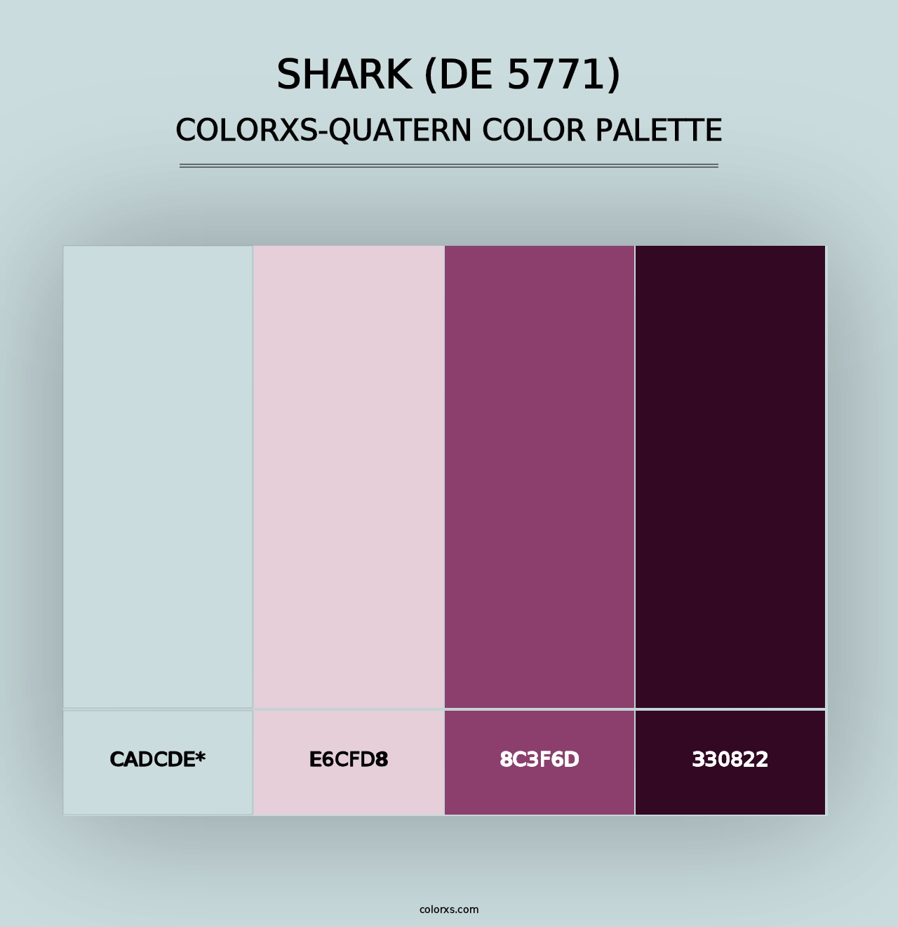 Shark (DE 5771) - Colorxs Quad Palette