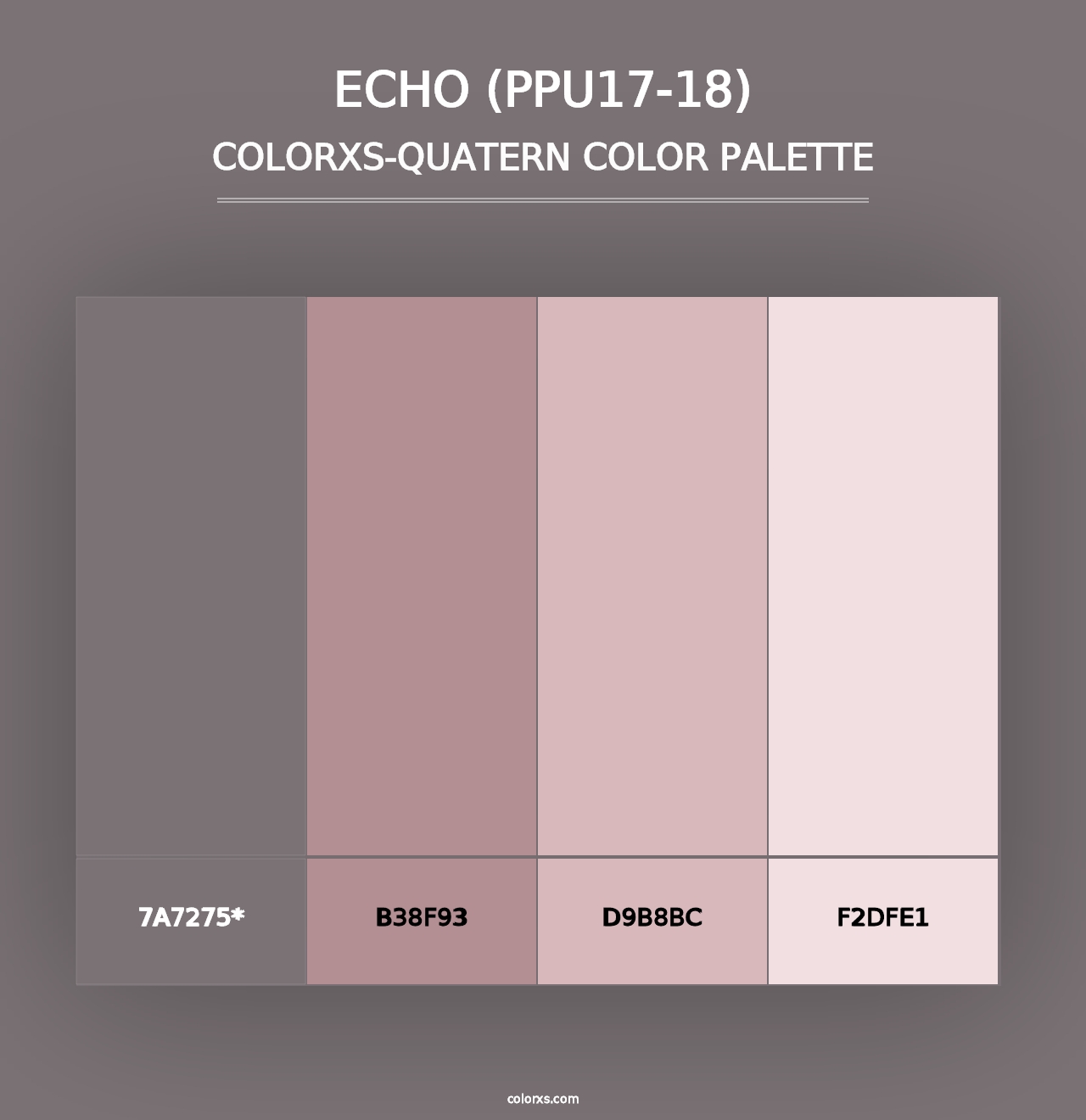 Echo (PPU17-18) - Colorxs Quad Palette