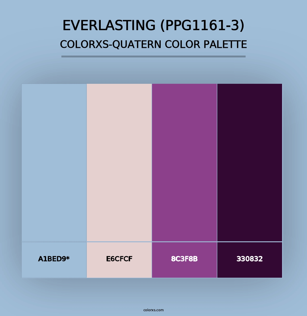 Everlasting (PPG1161-3) - Colorxs Quad Palette