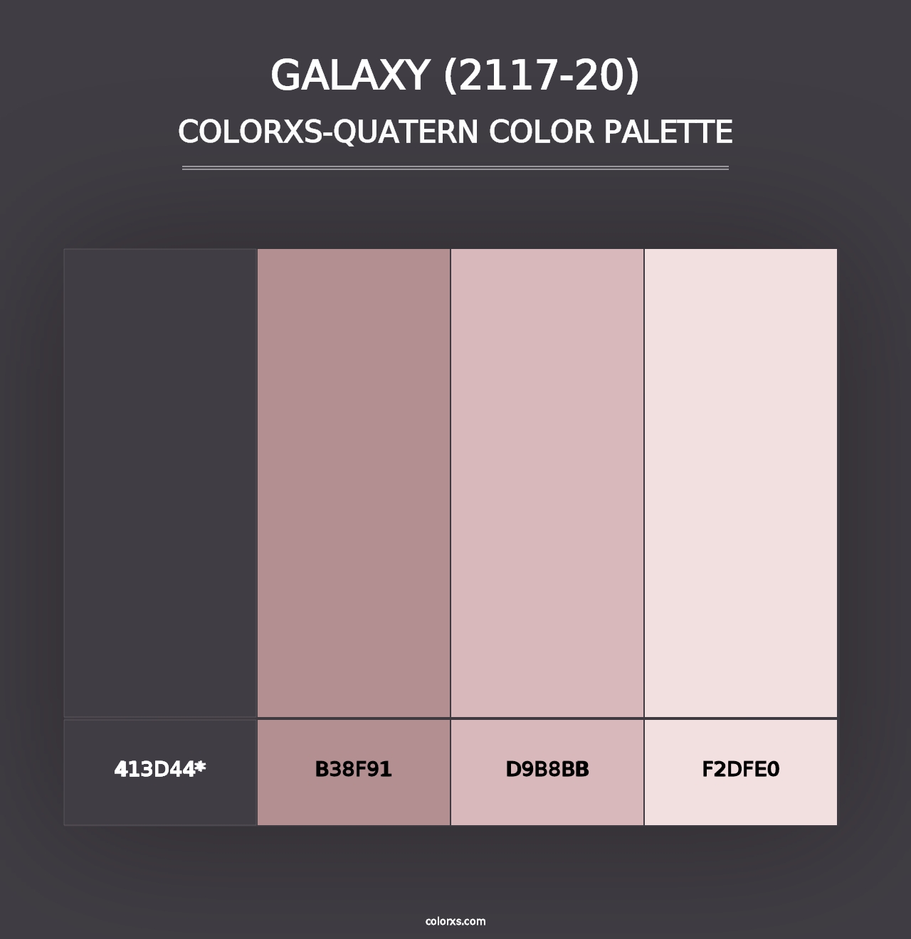 Galaxy (2117-20) - Colorxs Quad Palette