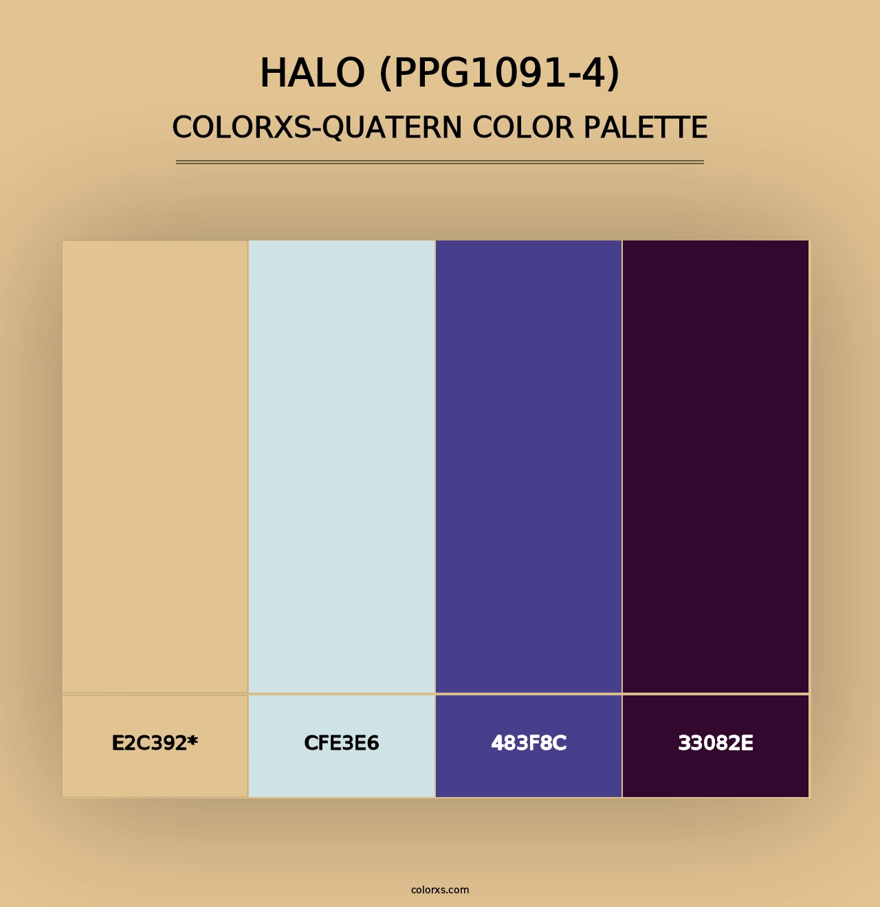 Halo (PPG1091-4) - Colorxs Quad Palette