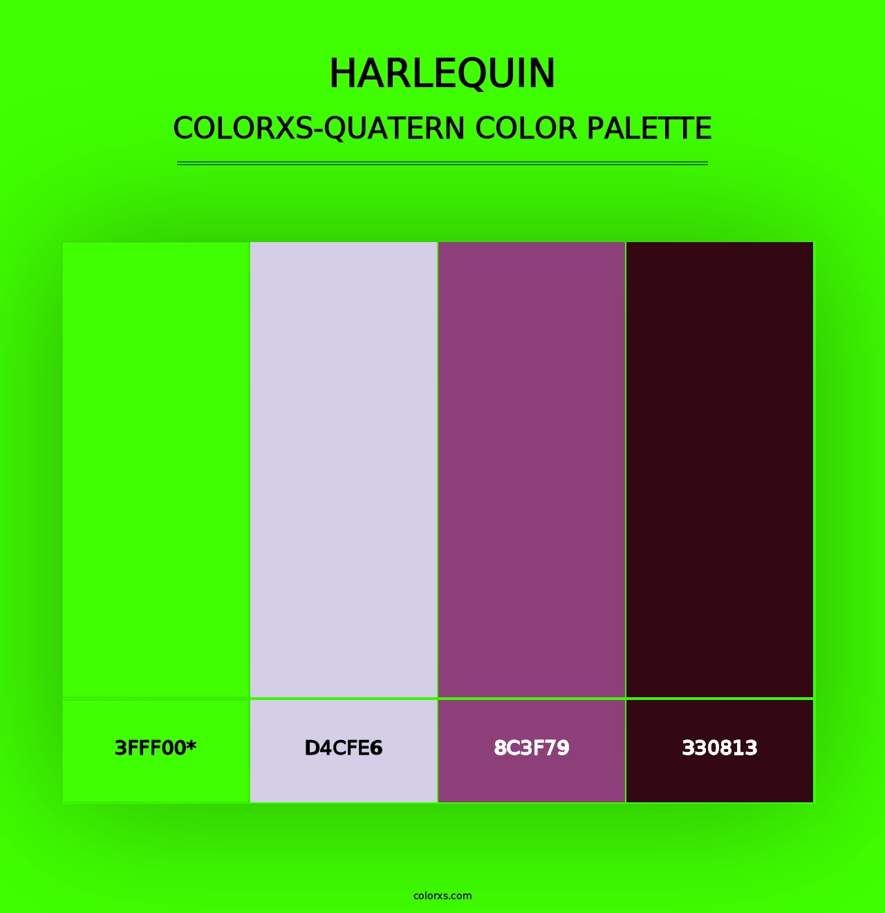 Harlequin - Colorxs Quad Palette