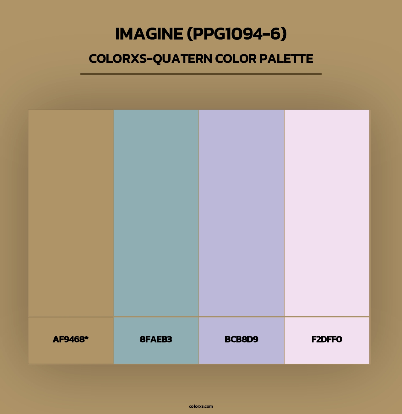 Imagine (PPG1094-6) - Colorxs Quad Palette