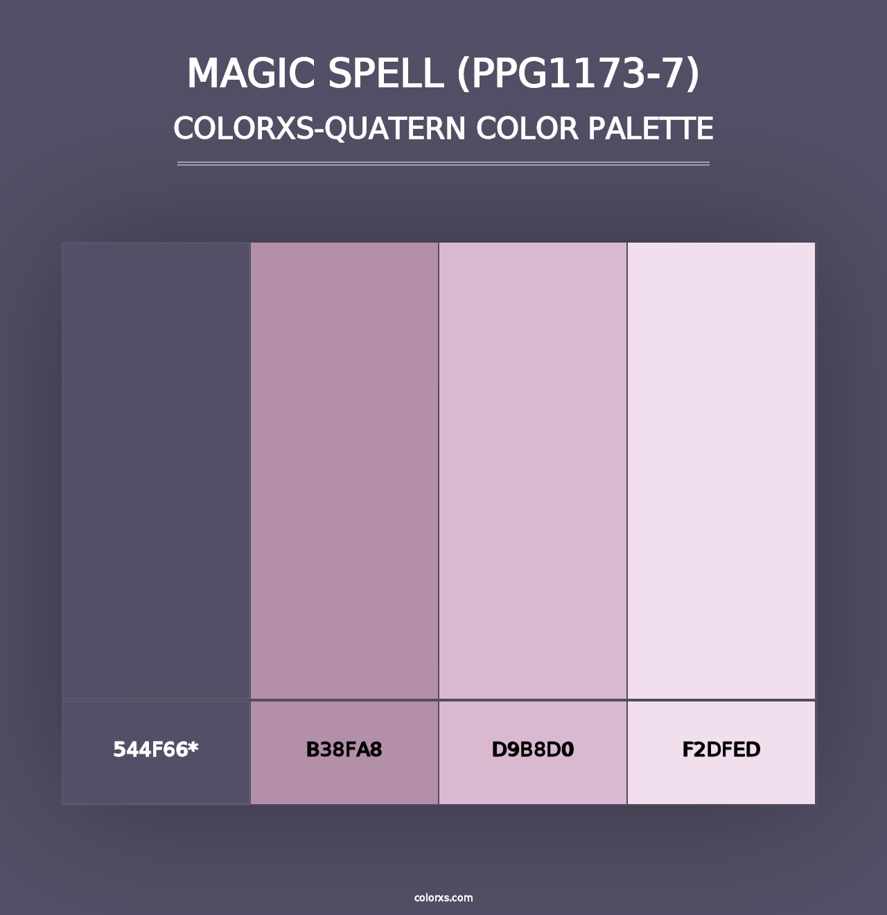 Magic Spell (PPG1173-7) - Colorxs Quad Palette