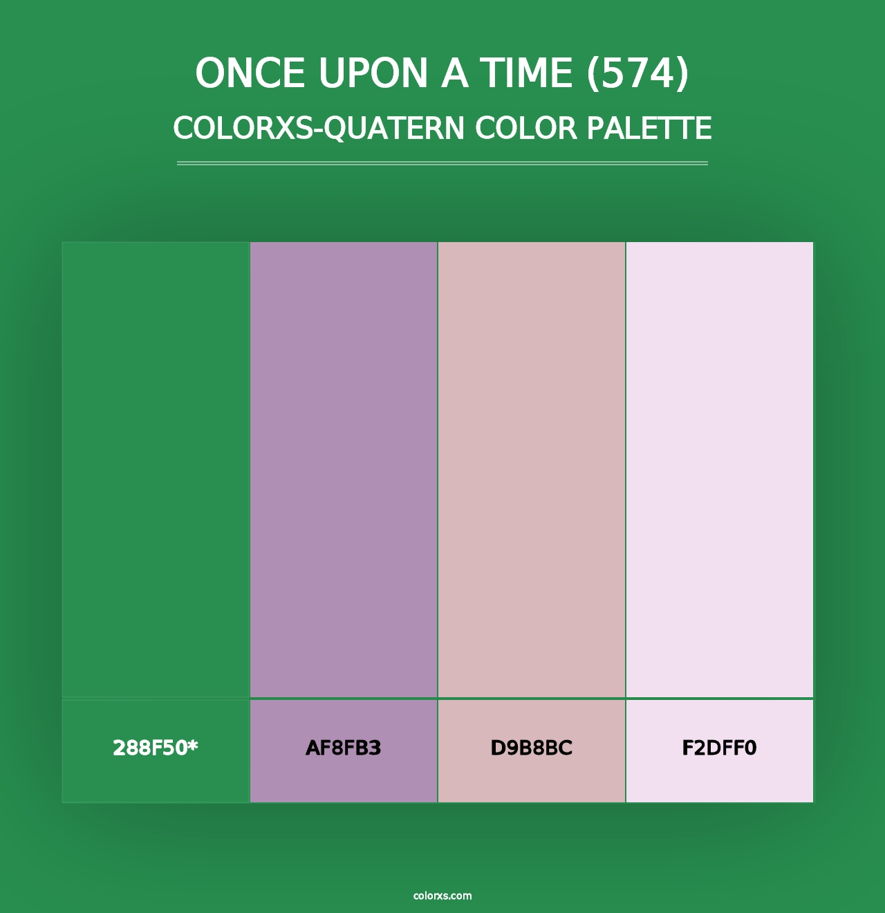 Once Upon a Time (574) - Colorxs Quad Palette