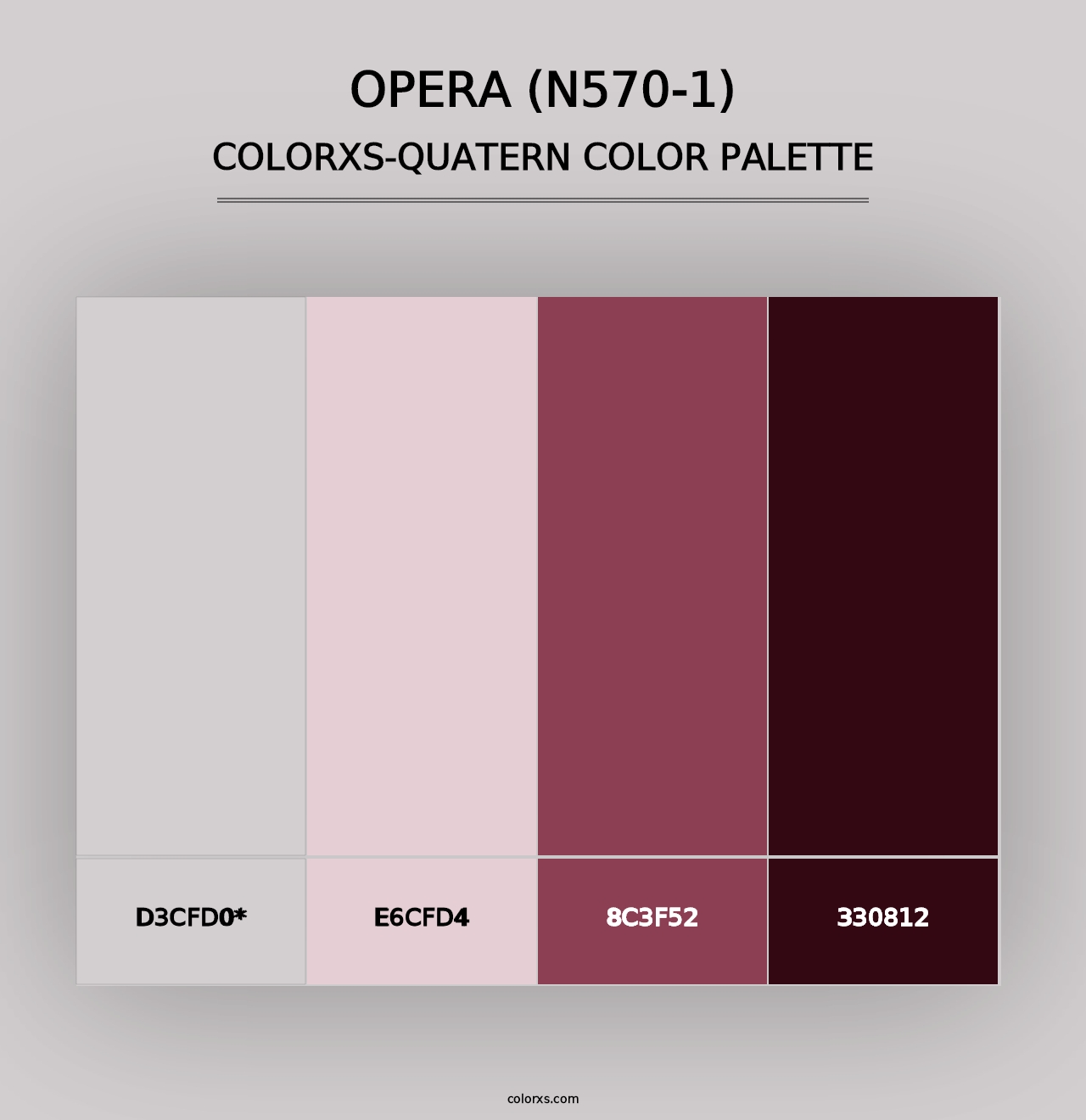 Opera (N570-1) - Colorxs Quad Palette