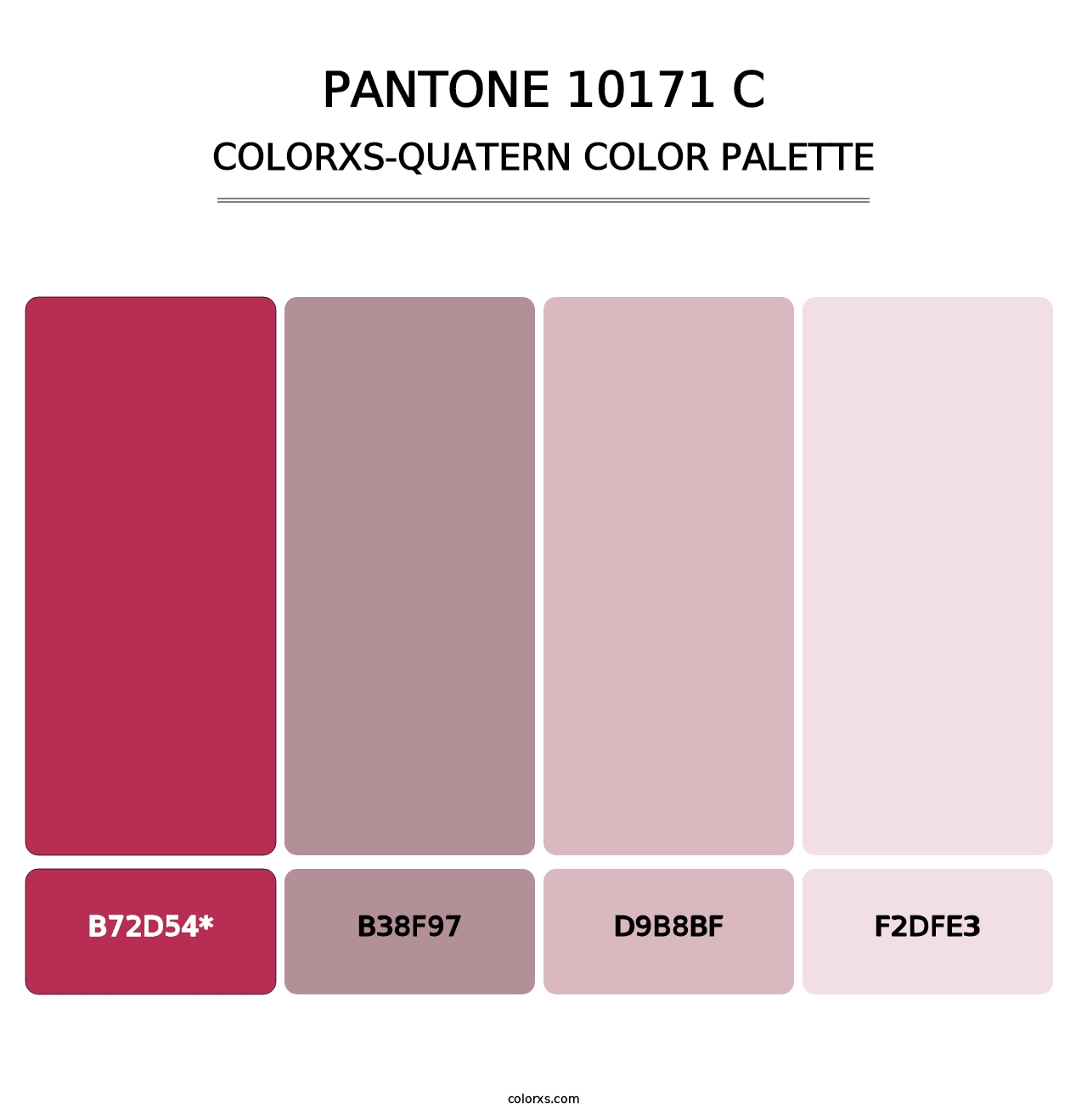 PANTONE 10171 C - Colorxs Quad Palette