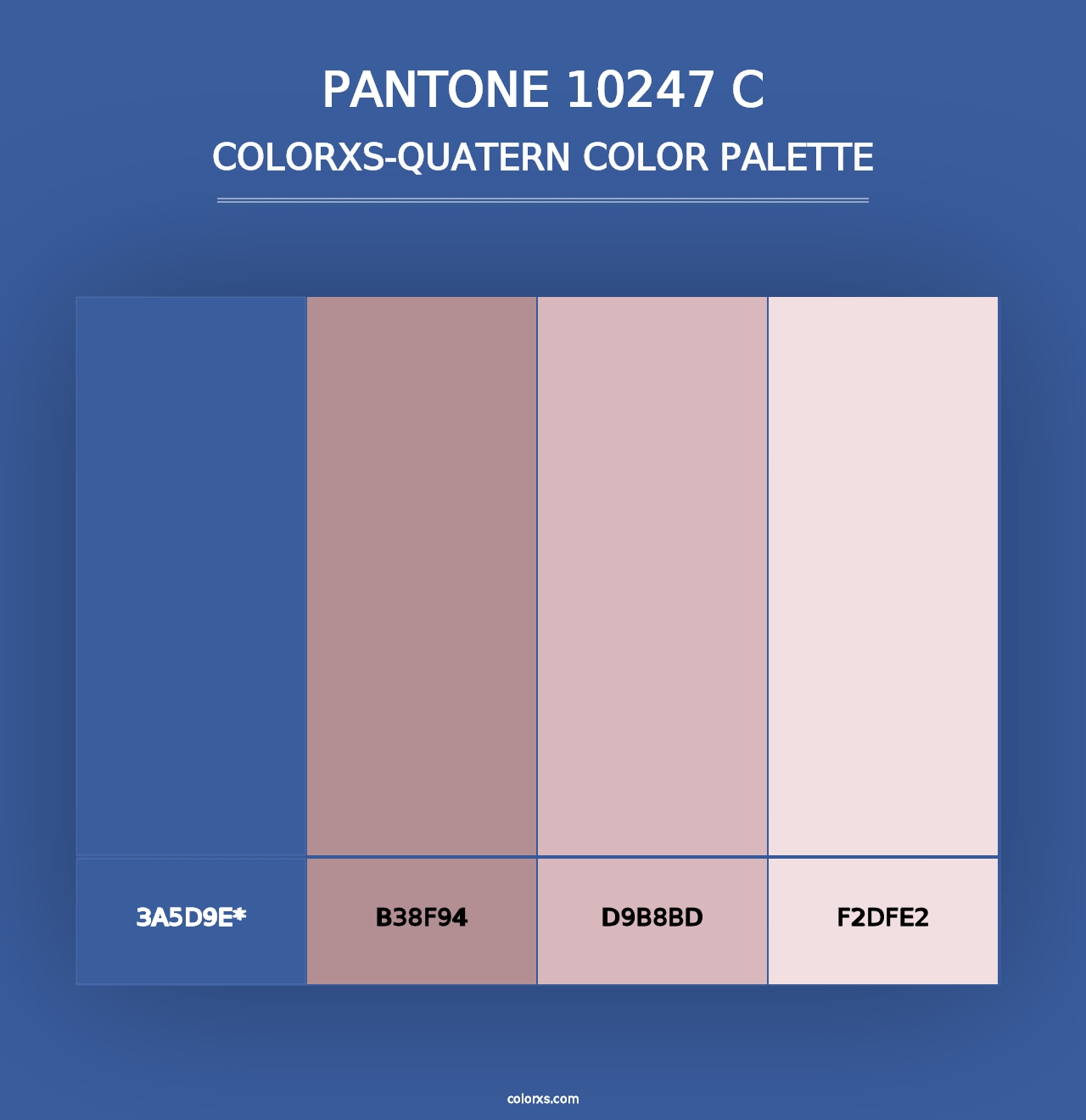 PANTONE 10247 C - Colorxs Quad Palette