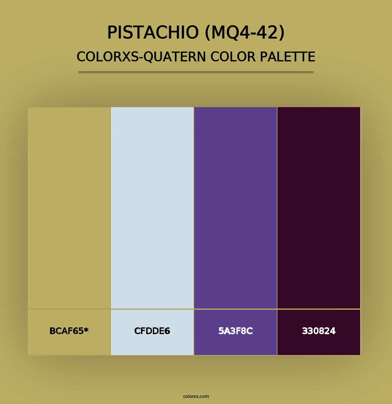 Pistachio (MQ4-42) - Colorxs Quad Palette