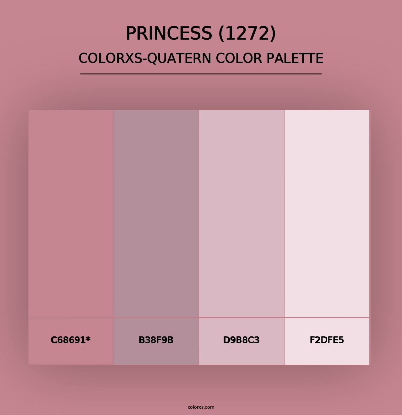 Princess (1272) - Colorxs Quad Palette