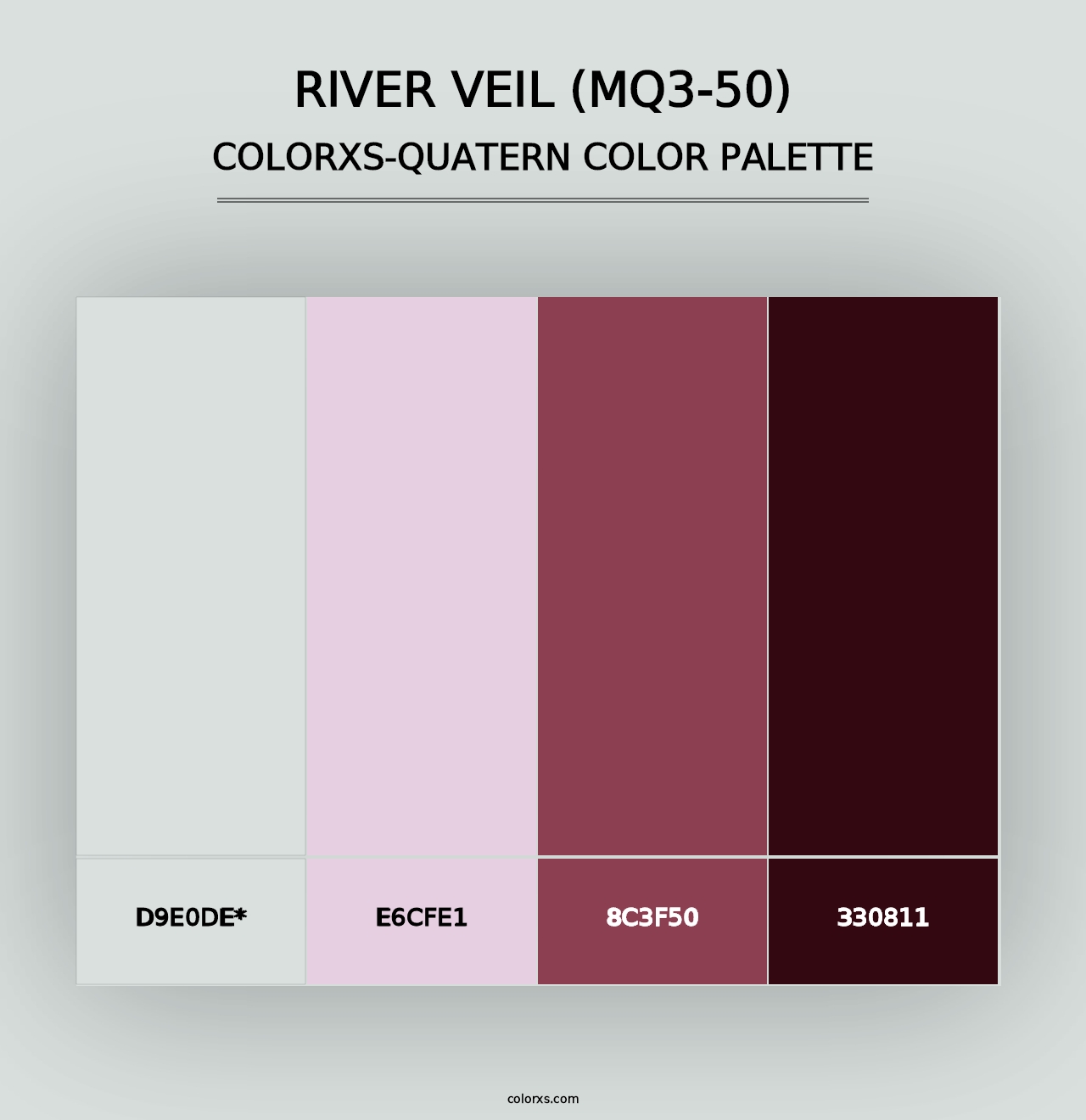 River Veil (MQ3-50) - Colorxs Quad Palette