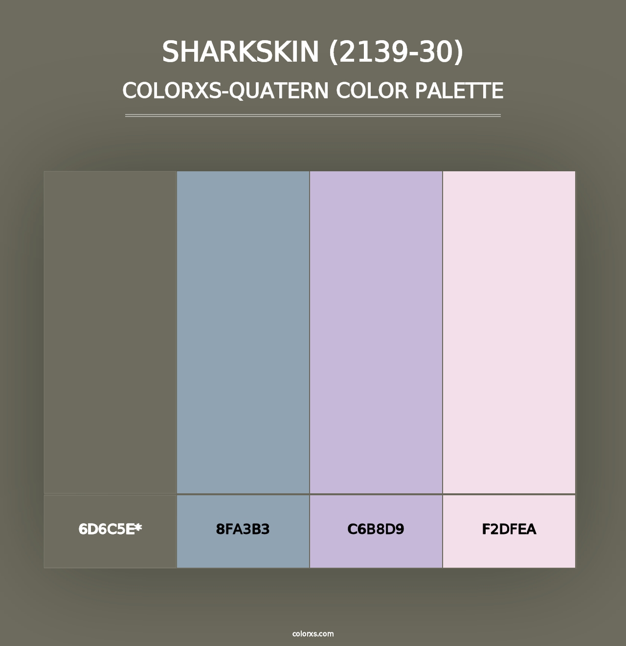 Sharkskin (2139-30) - Colorxs Quad Palette