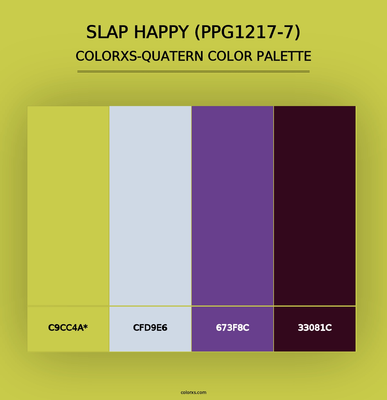 Slap Happy (PPG1217-7) - Colorxs Quad Palette