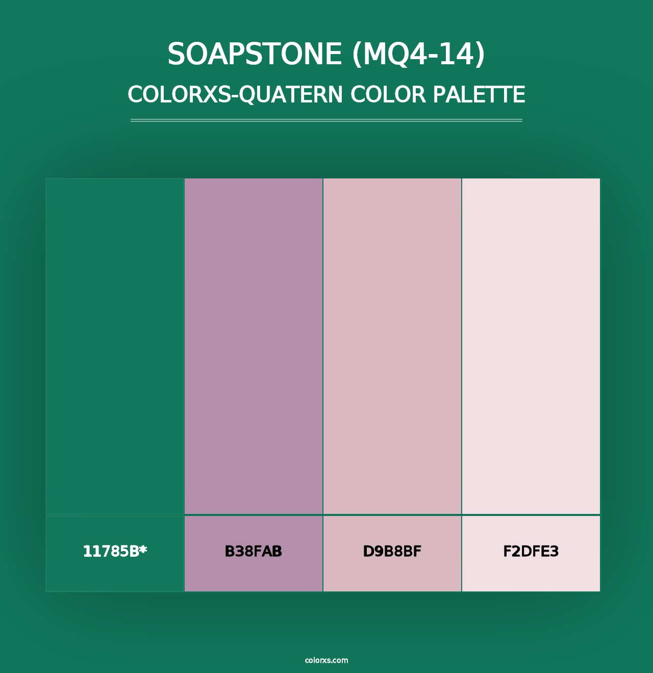 Soapstone (MQ4-14) - Colorxs Quad Palette