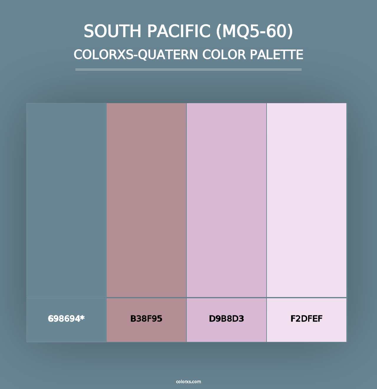 South Pacific (MQ5-60) - Colorxs Quad Palette