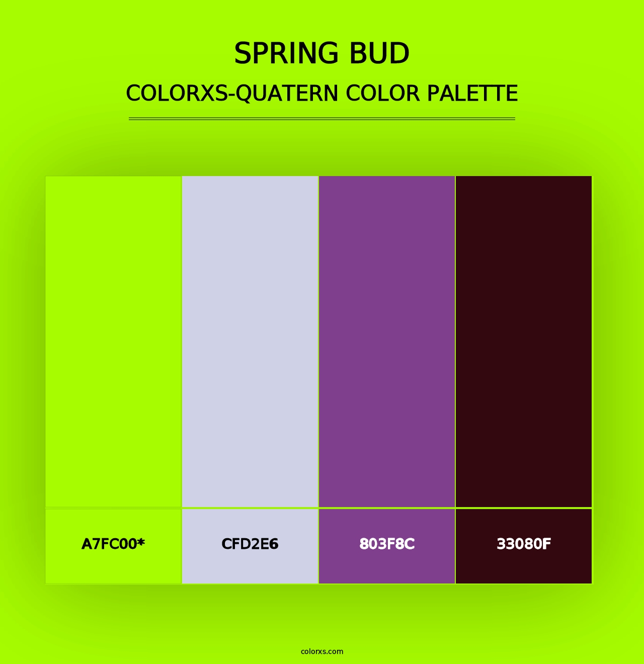 Spring Bud - Colorxs Quad Palette