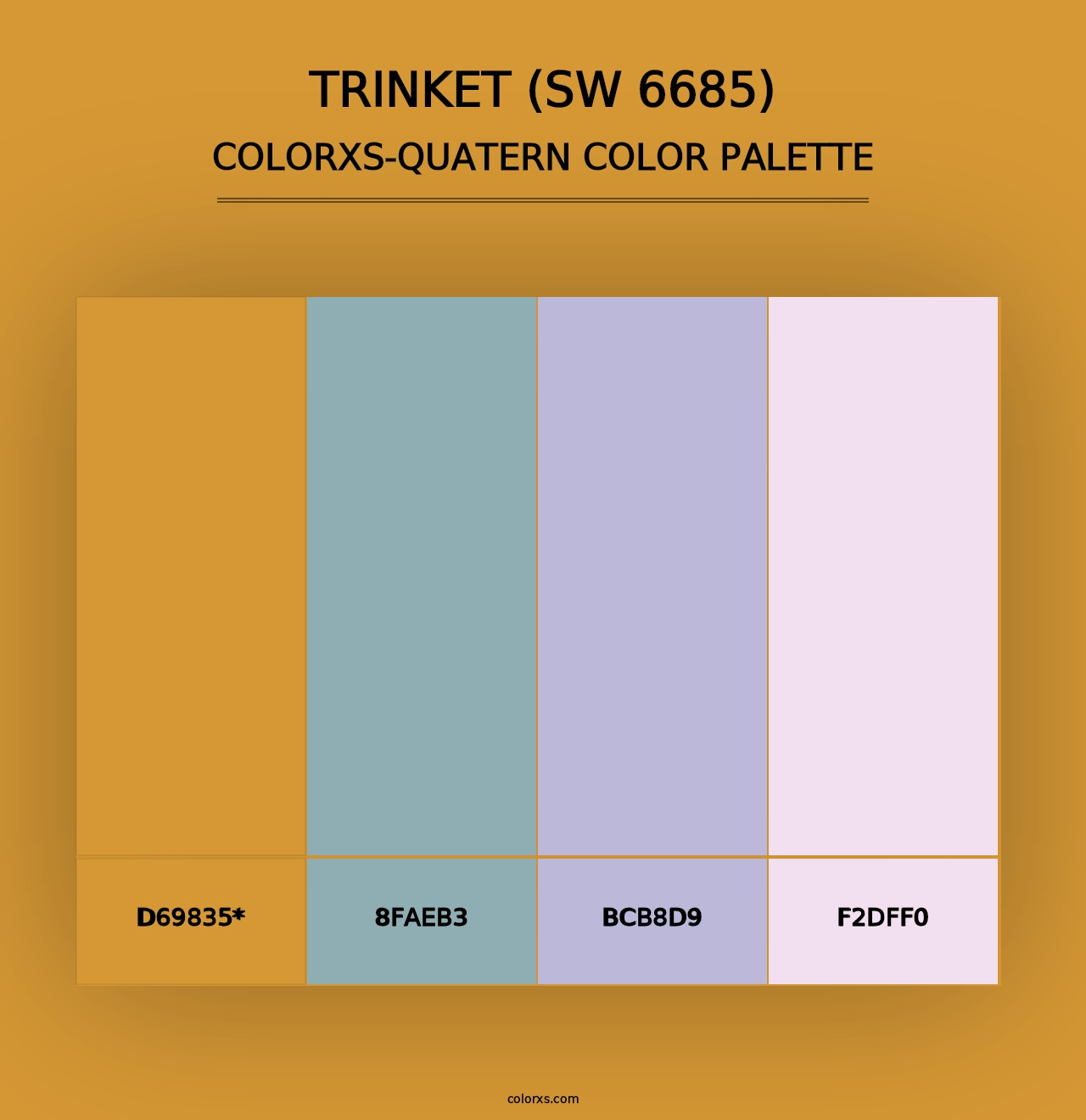 Trinket (SW 6685) - Colorxs Quad Palette