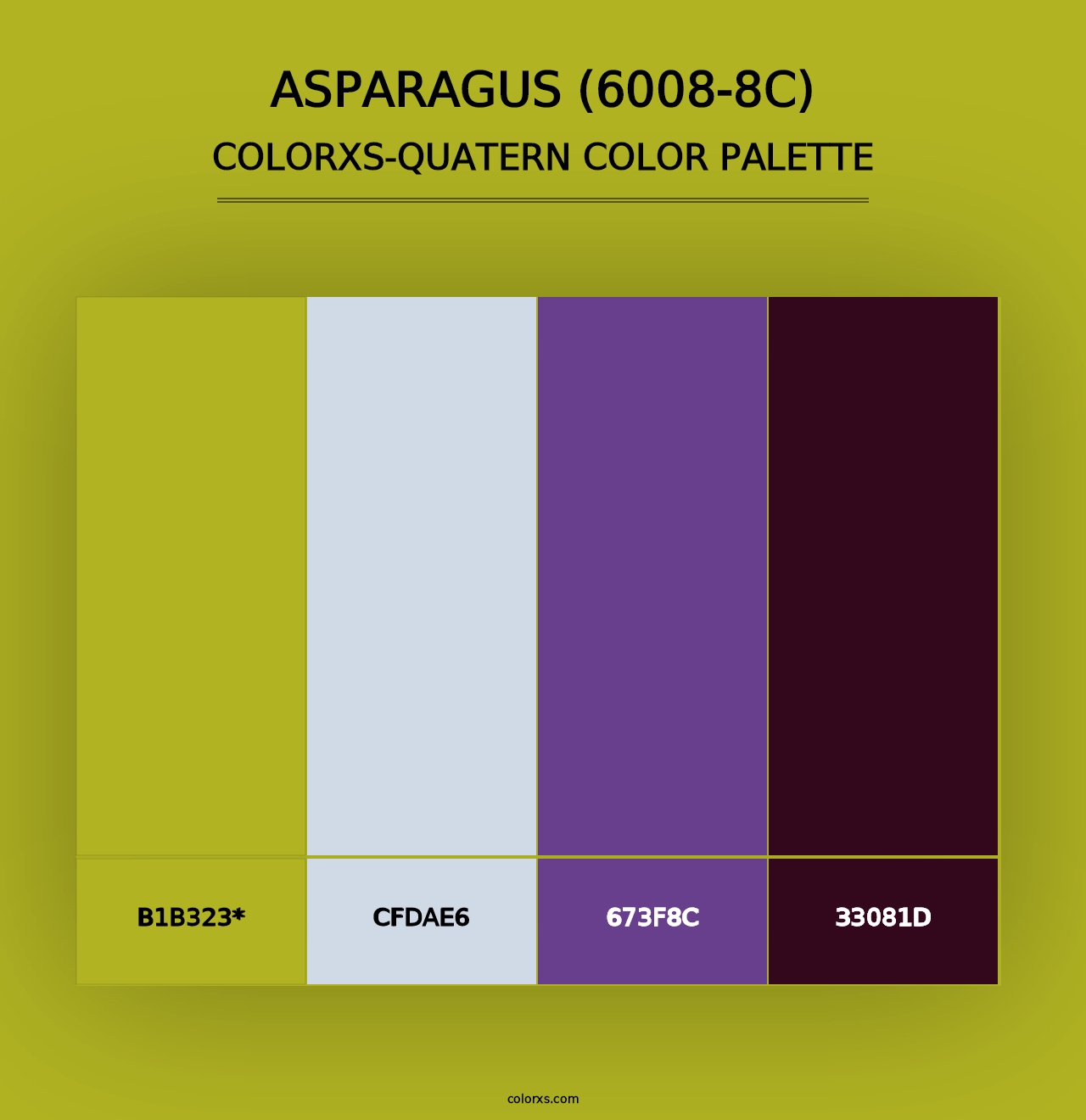 Asparagus (6008-8C) - Colorxs Quad Palette