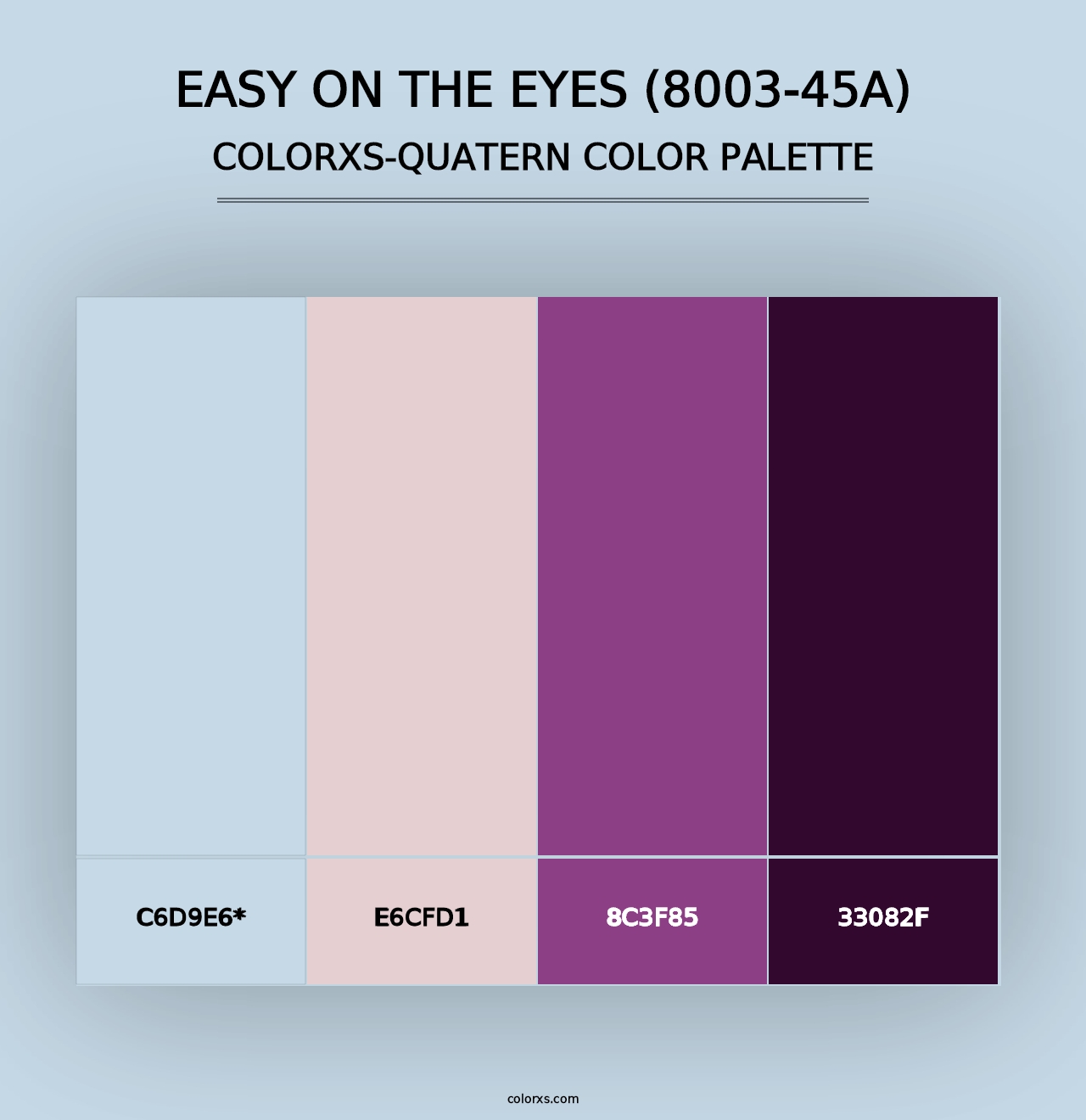 Easy on the Eyes (8003-45A) - Colorxs Quad Palette