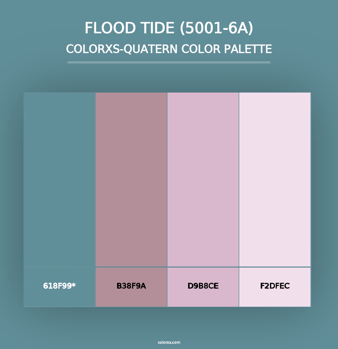 Flood Tide (5001-6A) - Colorxs Quad Palette