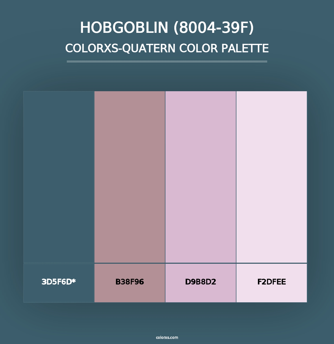 Hobgoblin (8004-39F) - Colorxs Quad Palette