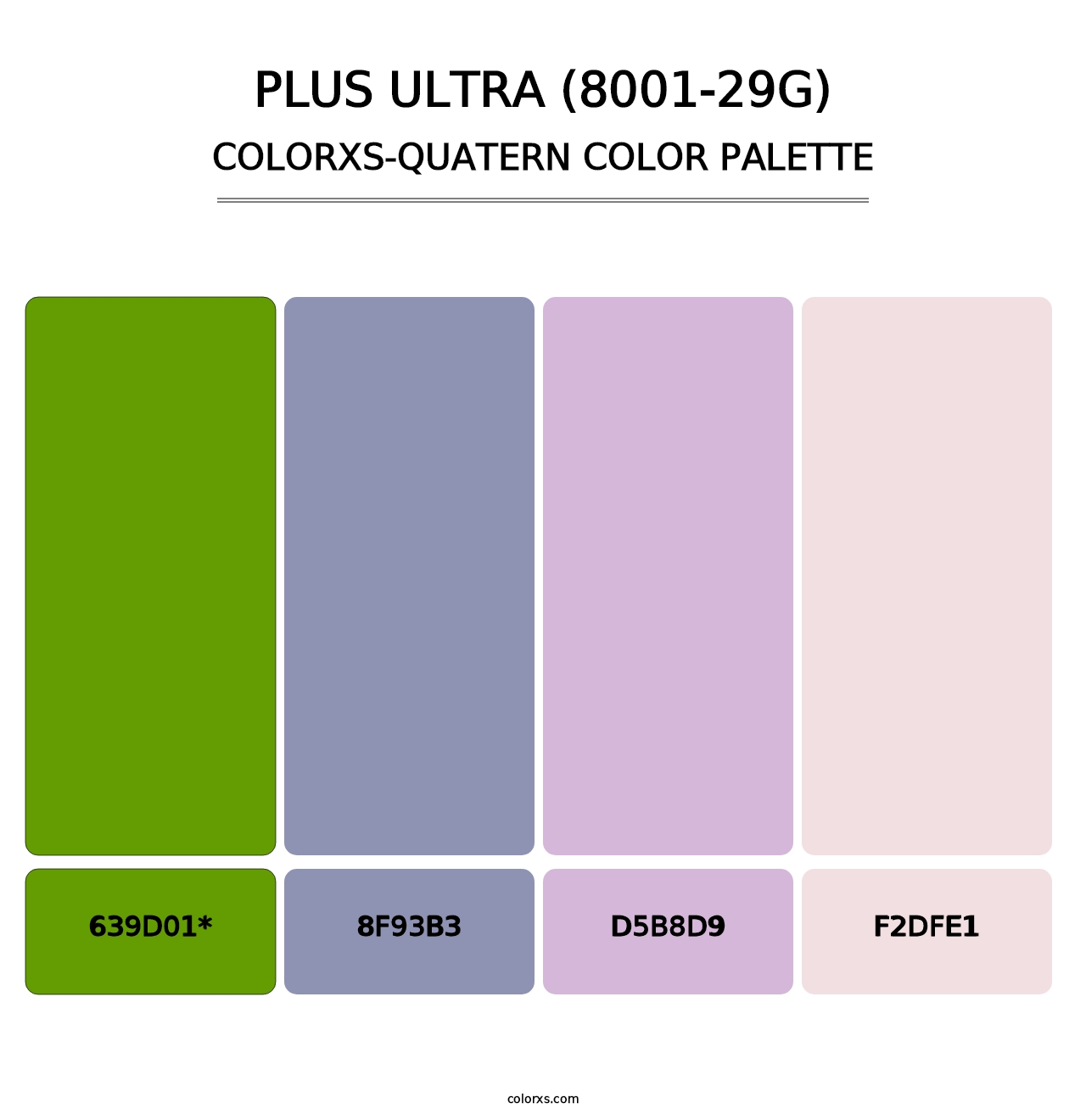 Plus Ultra (8001-29G) - Colorxs Quad Palette