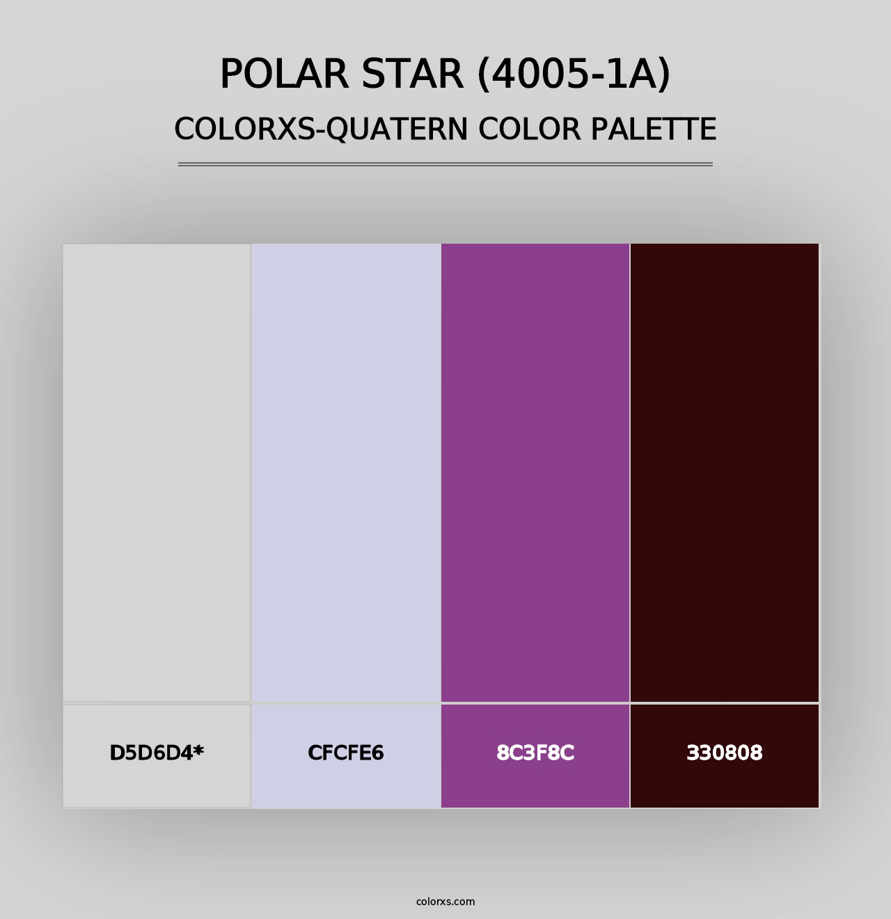 Polar Star (4005-1A) - Colorxs Quad Palette