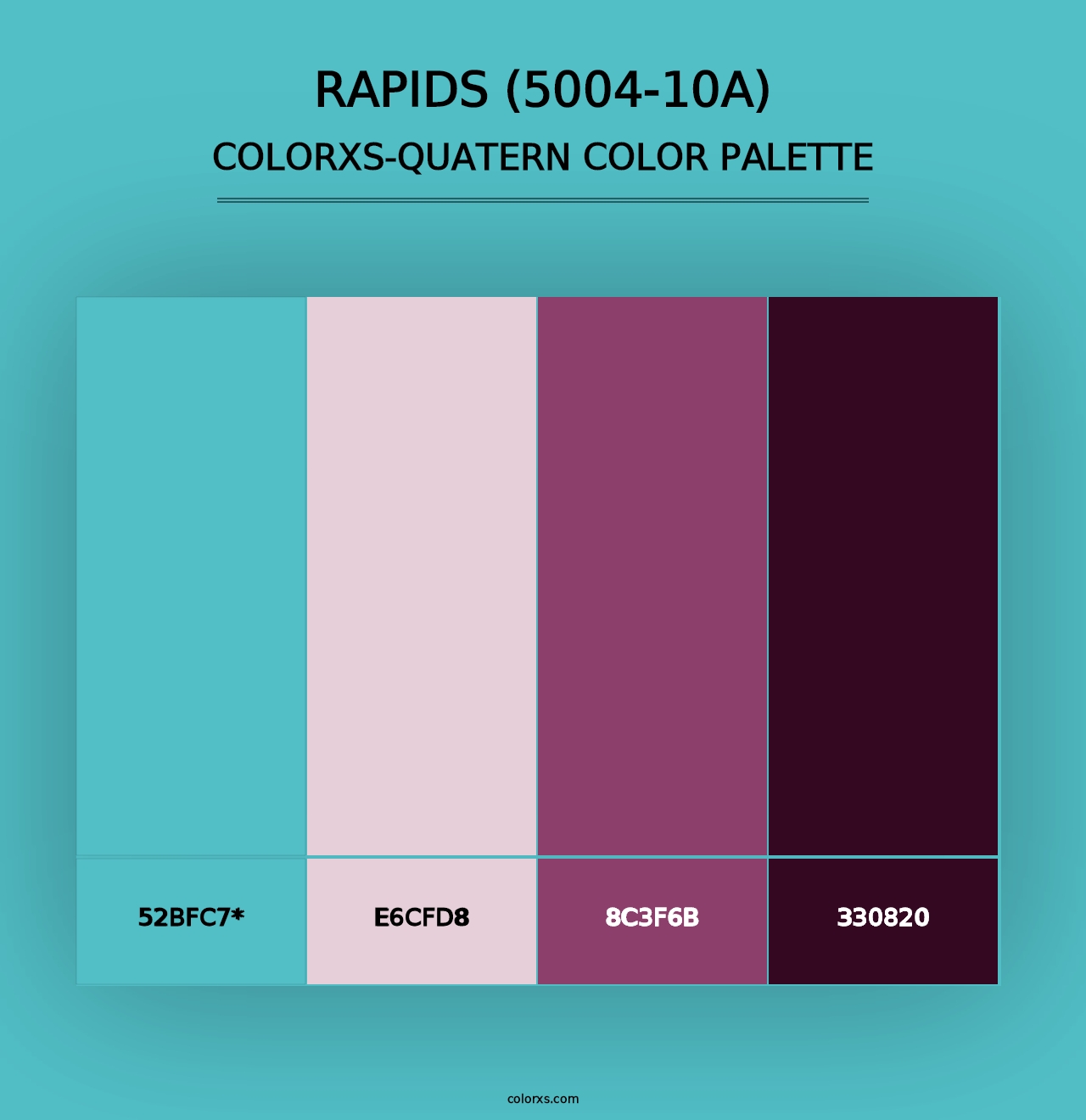 Rapids (5004-10A) - Colorxs Quad Palette