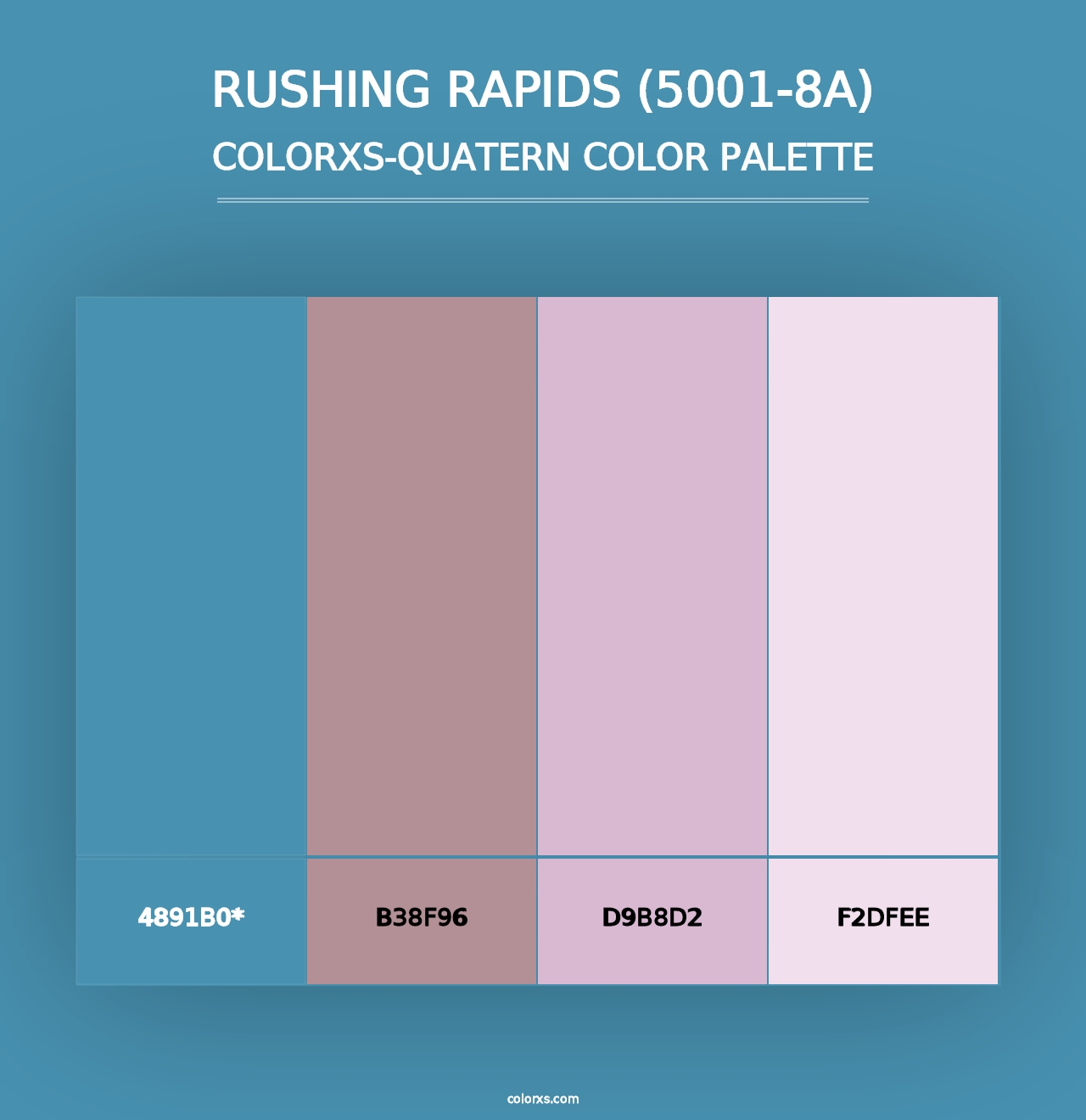 Rushing Rapids (5001-8A) - Colorxs Quad Palette