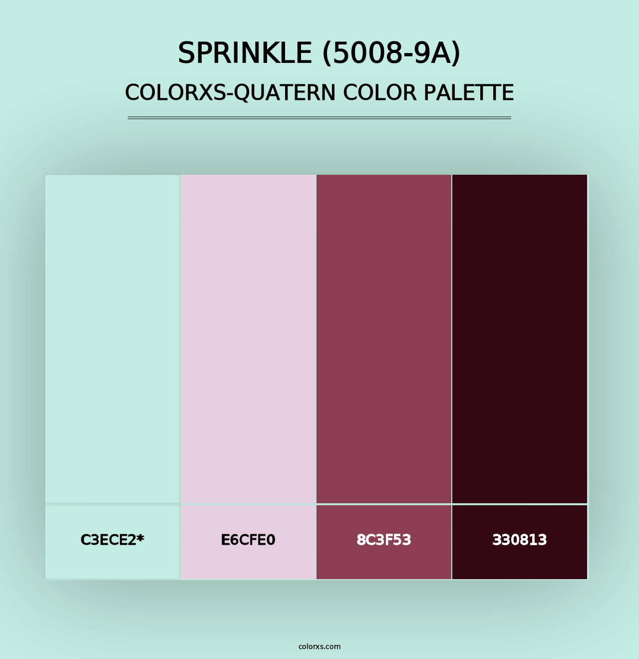 Sprinkle (5008-9A) - Colorxs Quad Palette