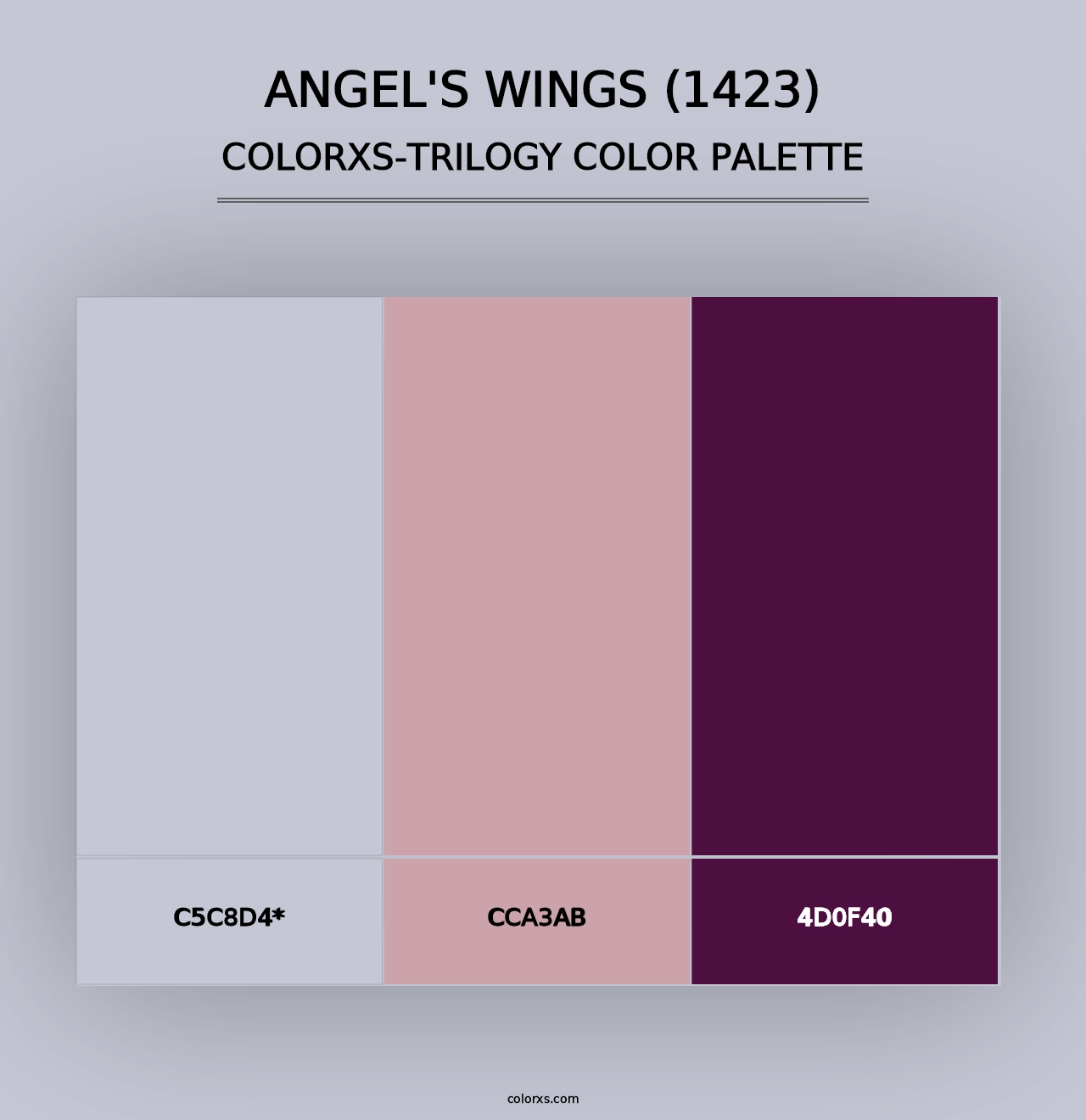 Angel's Wings (1423) - Colorxs Trilogy Palette