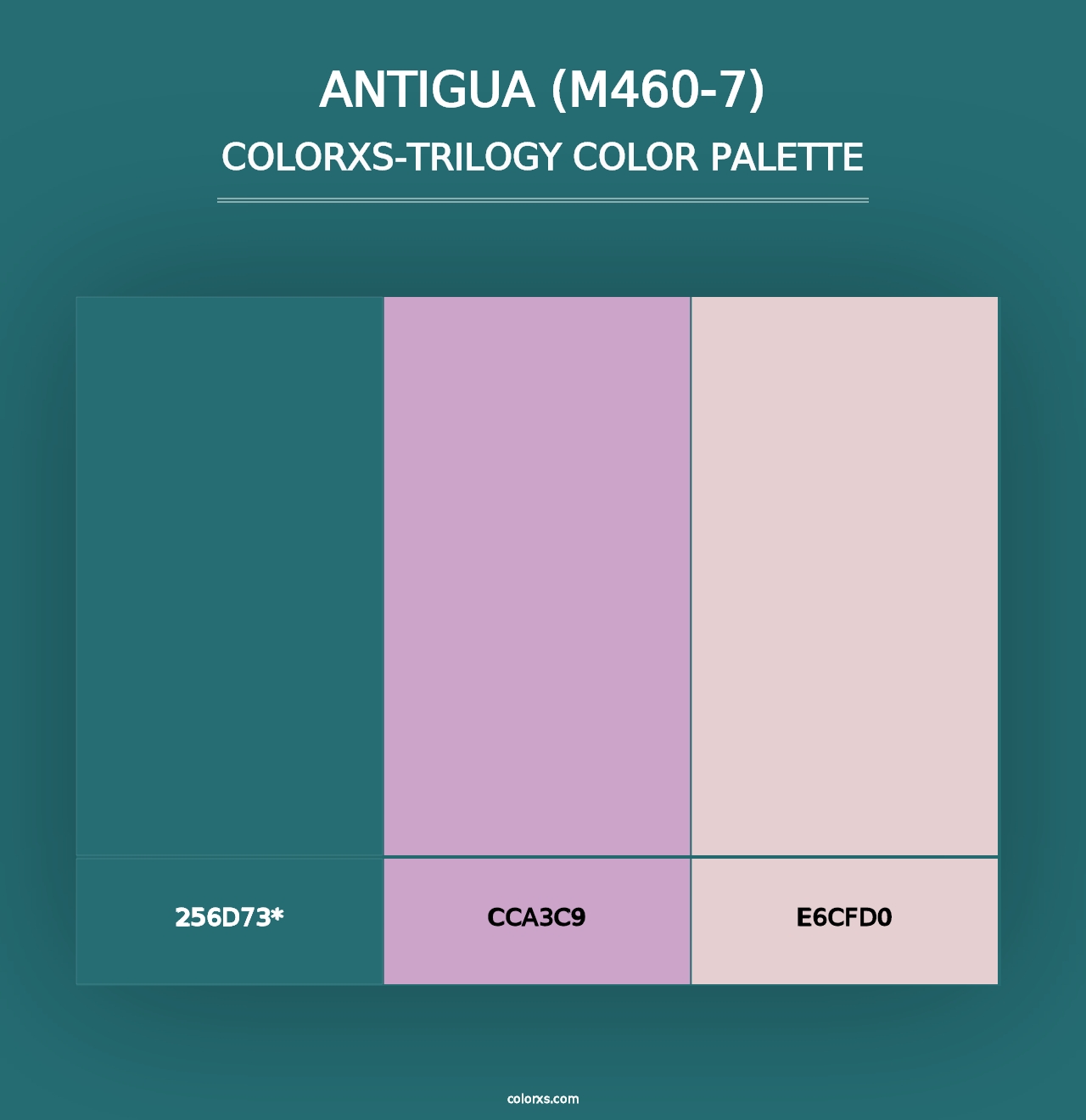 Antigua (M460-7) - Colorxs Trilogy Palette