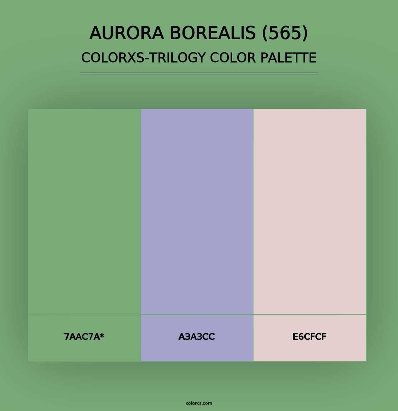 Aurora Borealis (565) - Colorxs Trilogy Palette