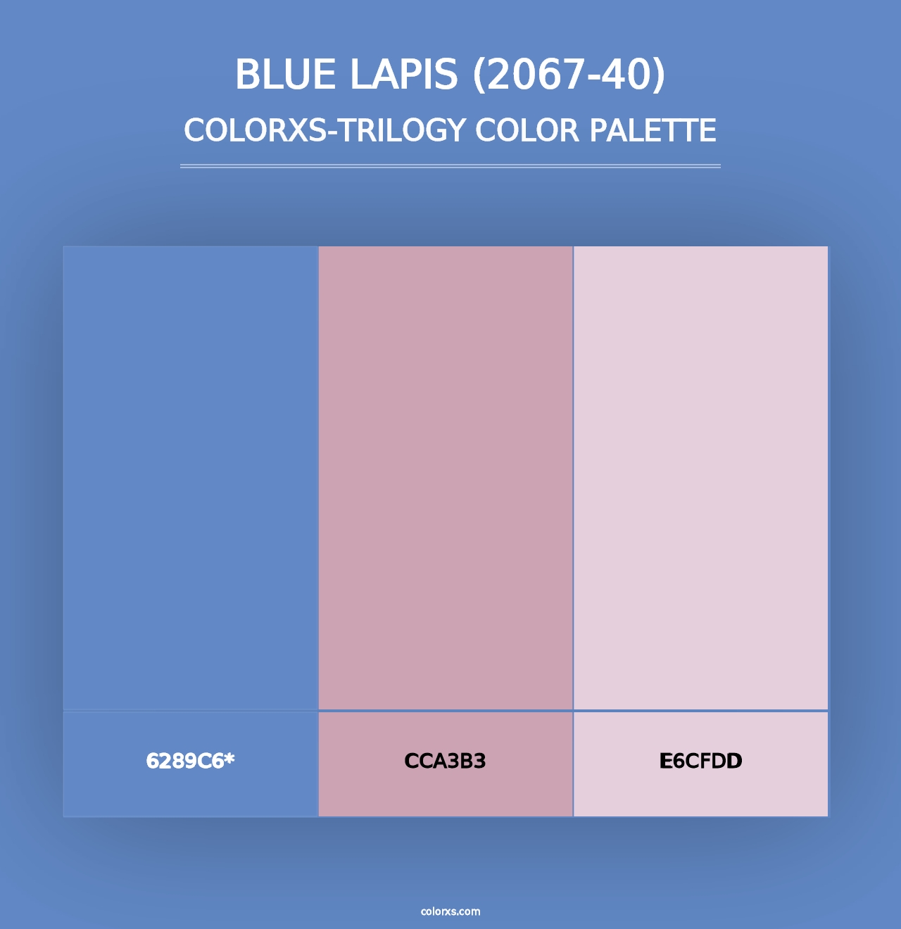 Blue Lapis (2067-40) - Colorxs Trilogy Palette