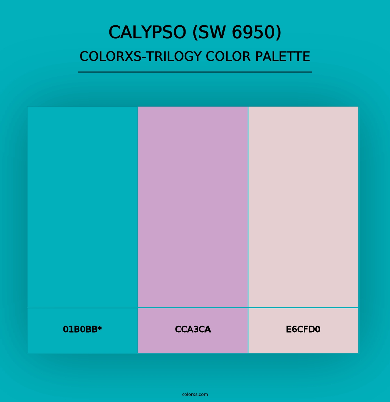 Calypso (SW 6950) - Colorxs Trilogy Palette