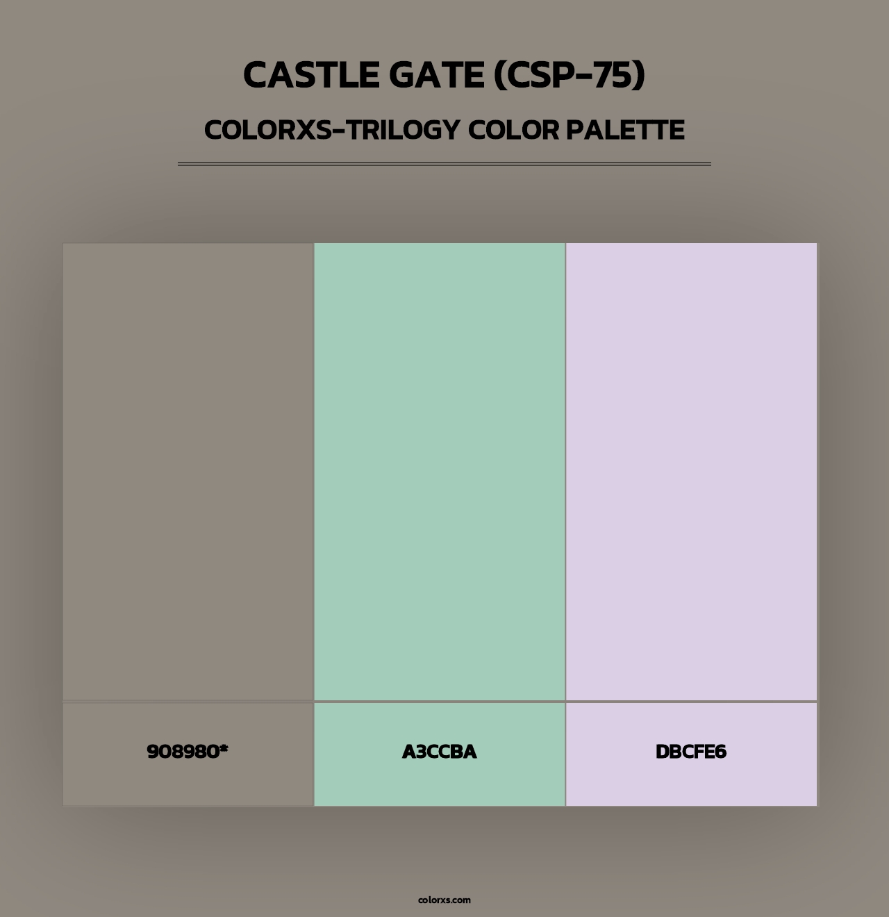 Castle Gate (CSP-75) - Colorxs Trilogy Palette