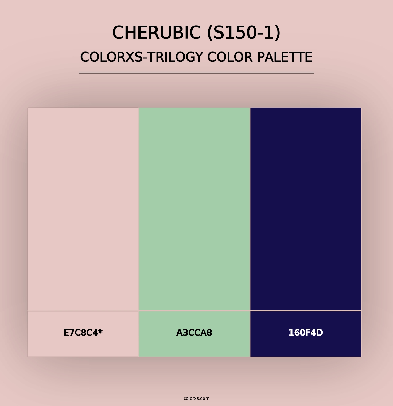 Cherubic (S150-1) - Colorxs Trilogy Palette