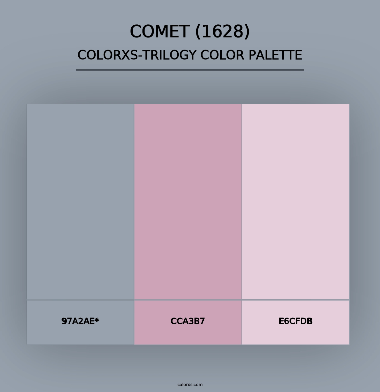 Comet (1628) - Colorxs Trilogy Palette