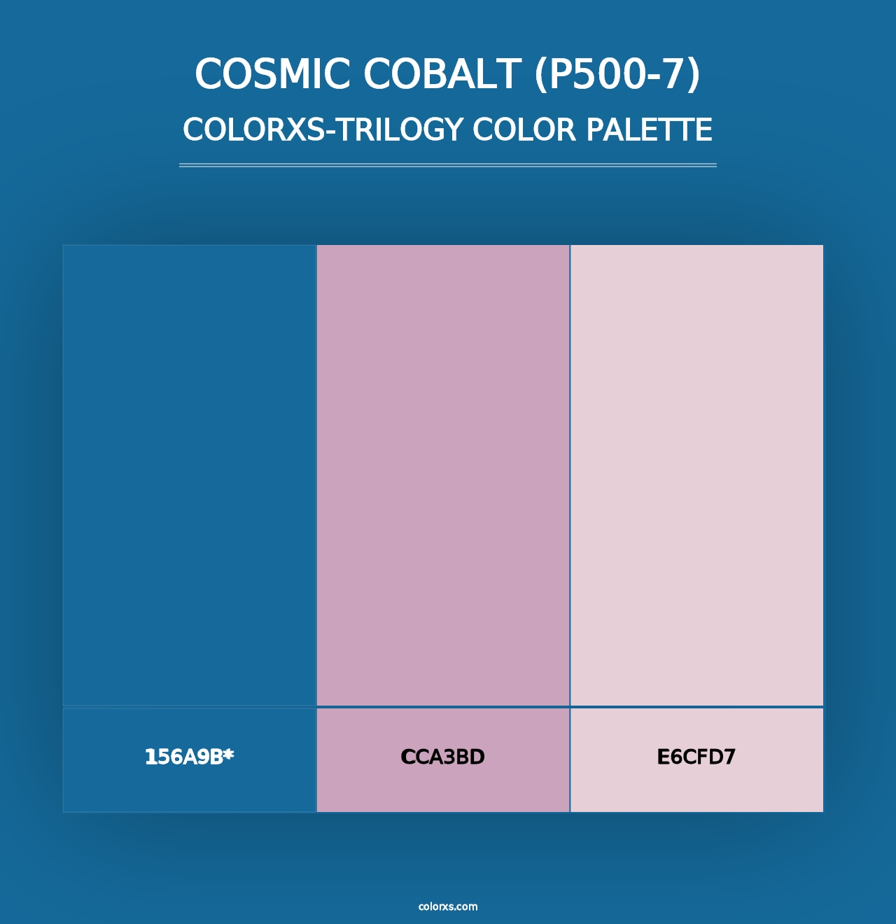 Cosmic Cobalt (P500-7) - Colorxs Trilogy Palette