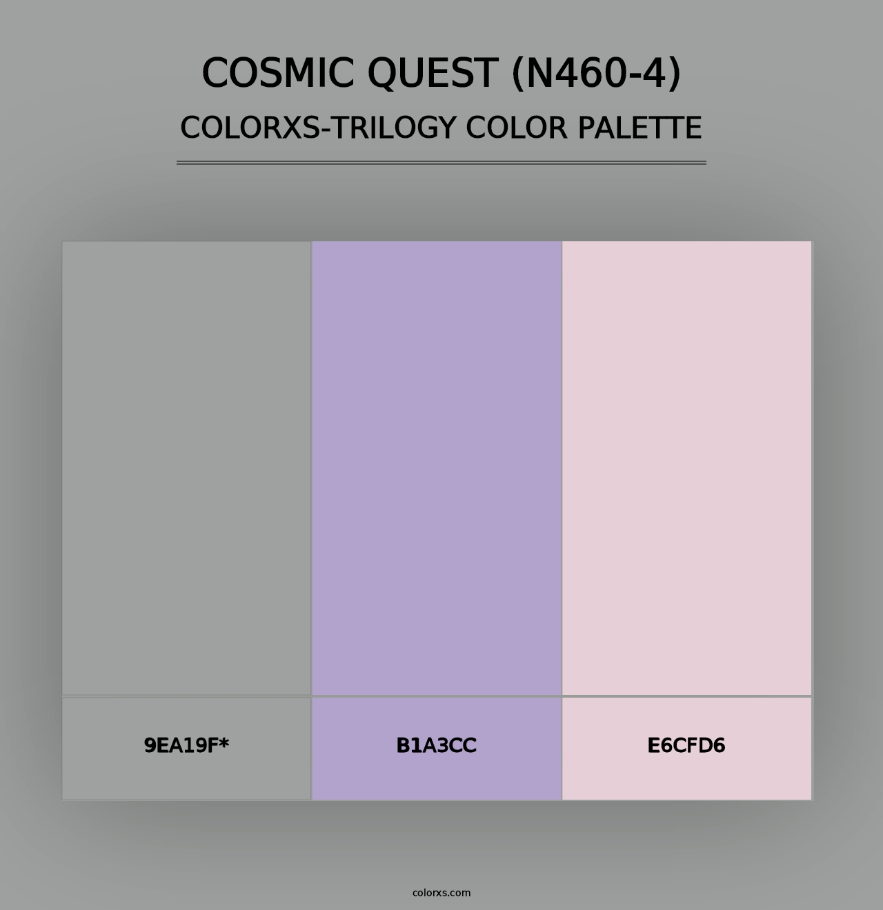 Cosmic Quest (N460-4) - Colorxs Trilogy Palette