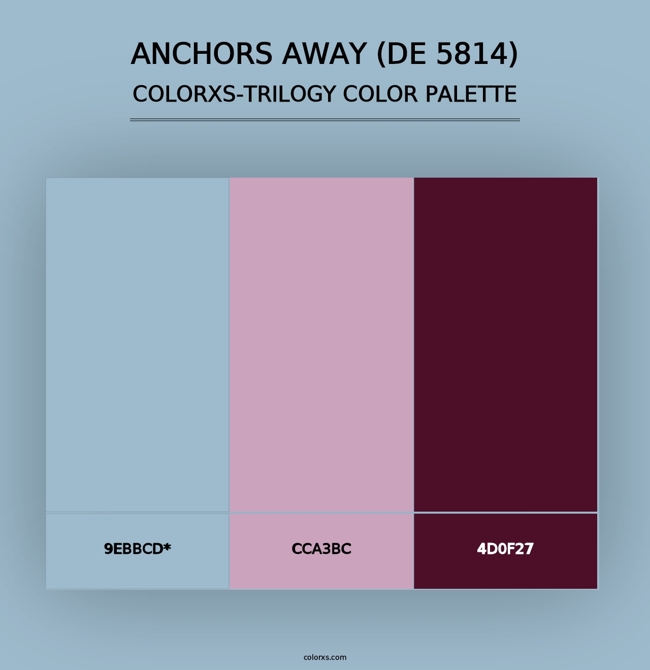 Anchors Away (DE 5814) - Colorxs Trilogy Palette