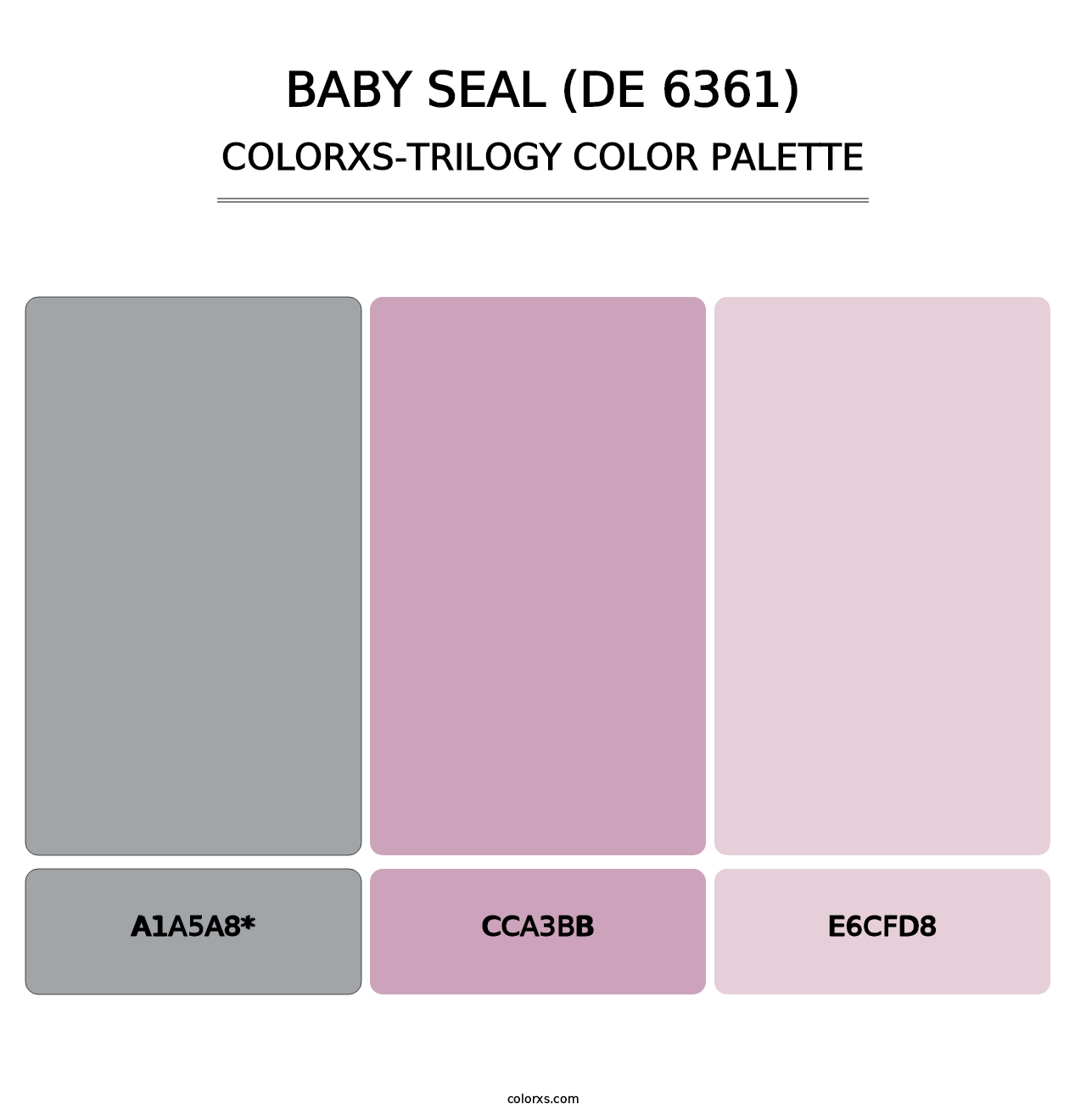 Baby Seal (DE 6361) - Colorxs Trilogy Palette