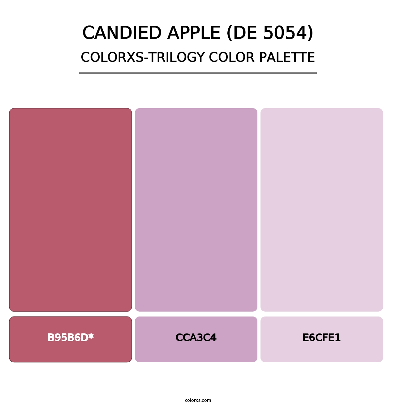 Candied Apple (DE 5054) - Colorxs Trilogy Palette