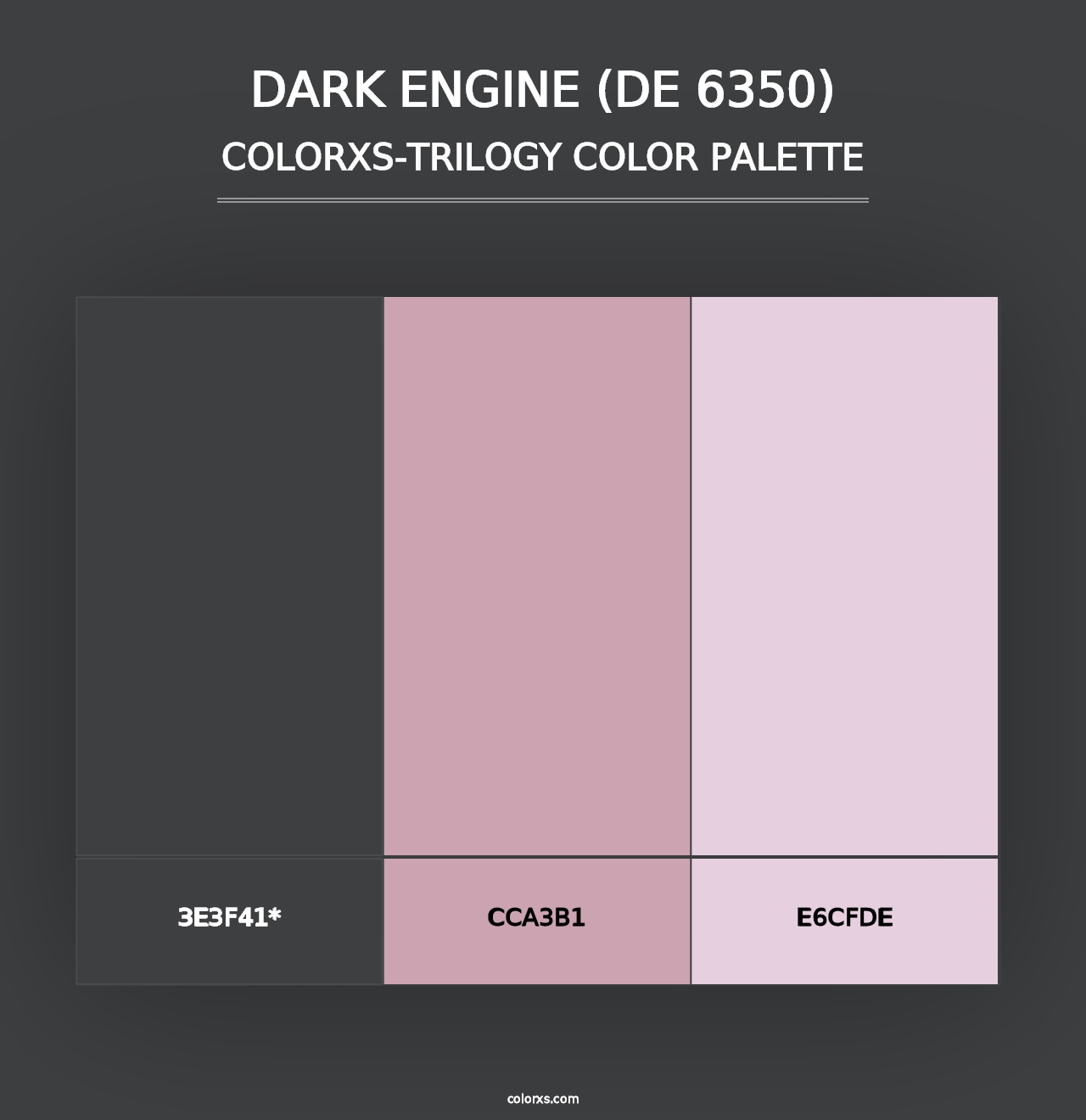 Dark Engine (DE 6350) - Colorxs Trilogy Palette