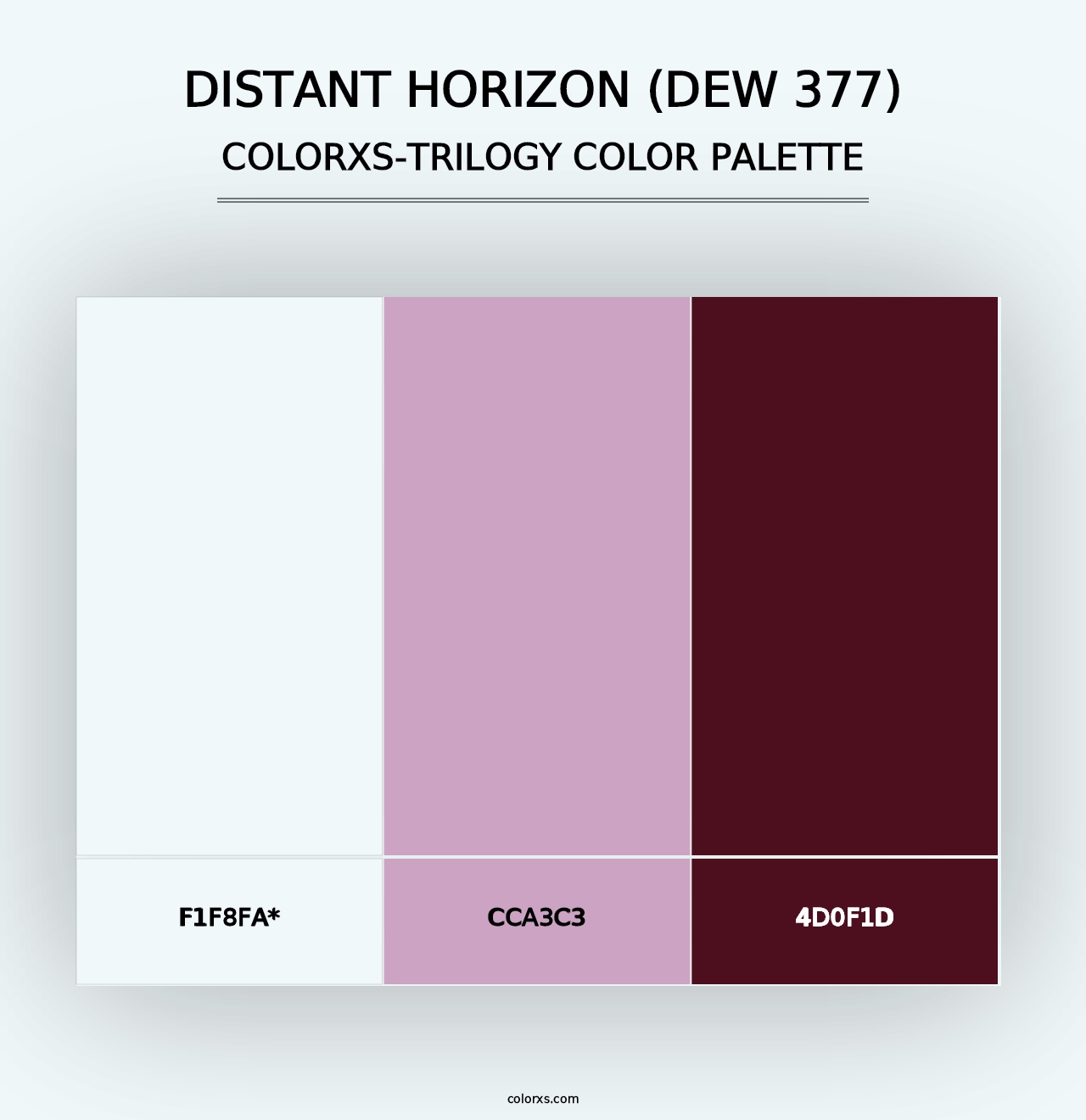 Distant Horizon (DEW 377) - Colorxs Trilogy Palette