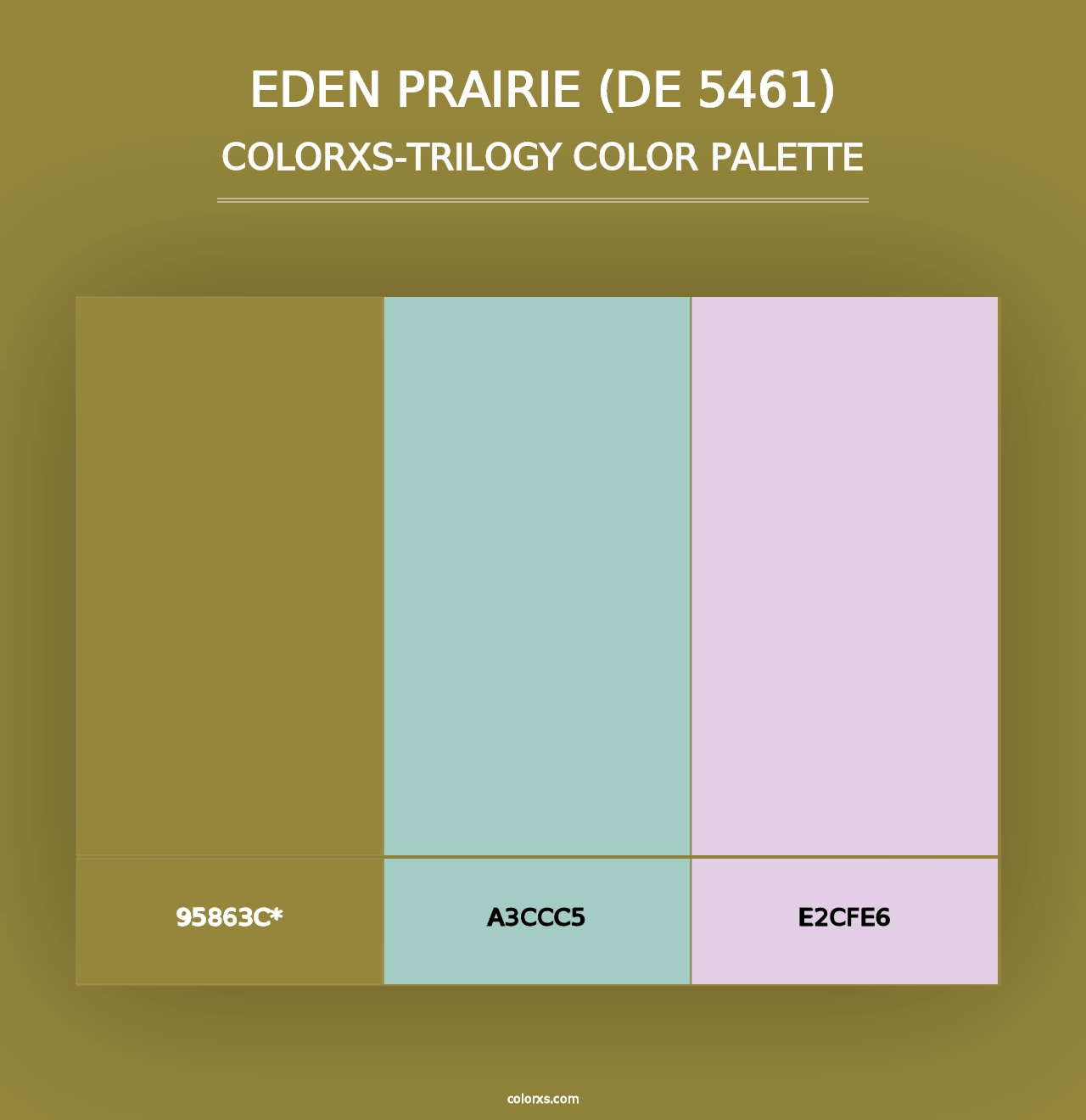 Eden Prairie (DE 5461) - Colorxs Trilogy Palette